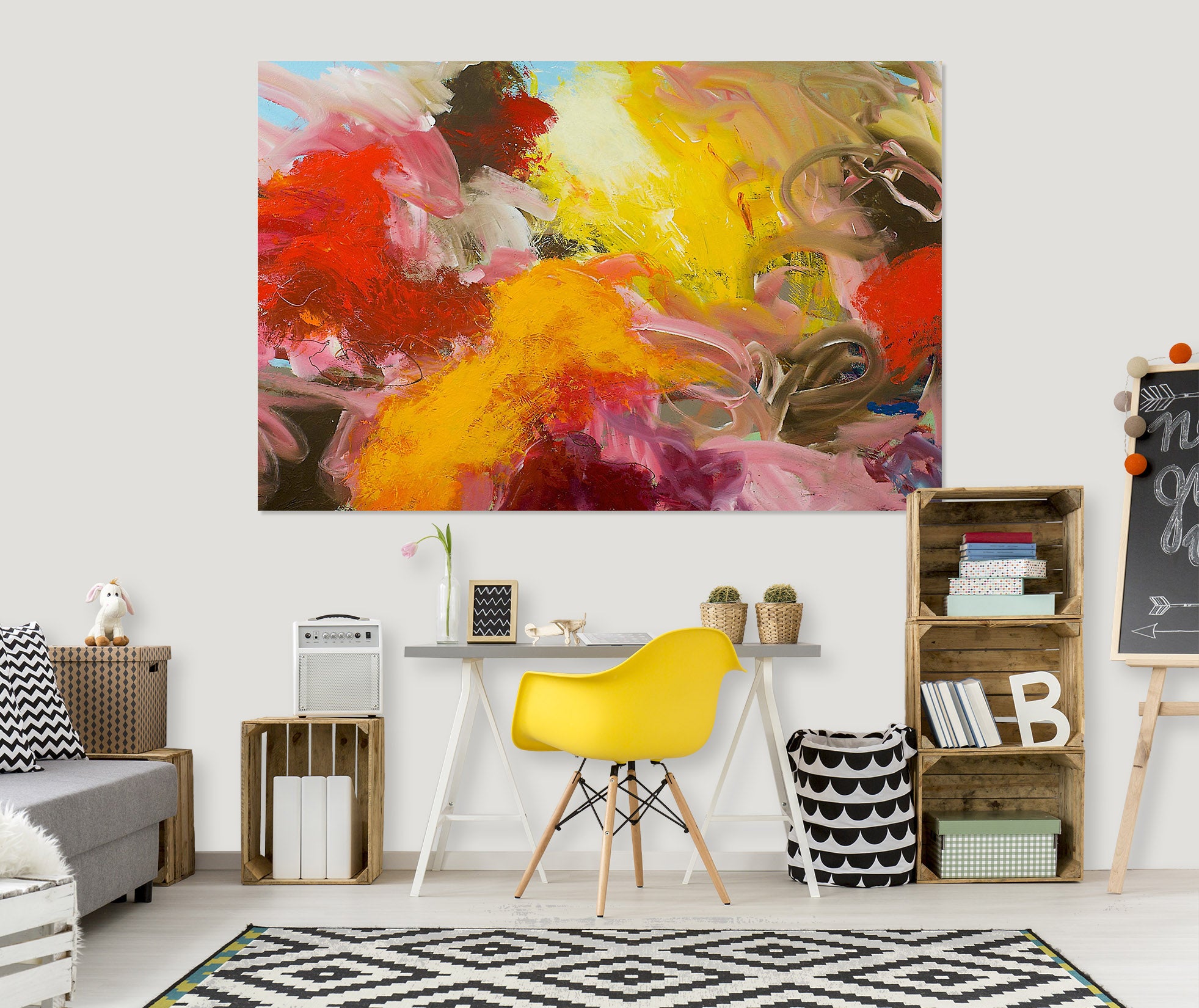 3D Painted Asaka 009 Allan P. Friedlander Wall Sticker