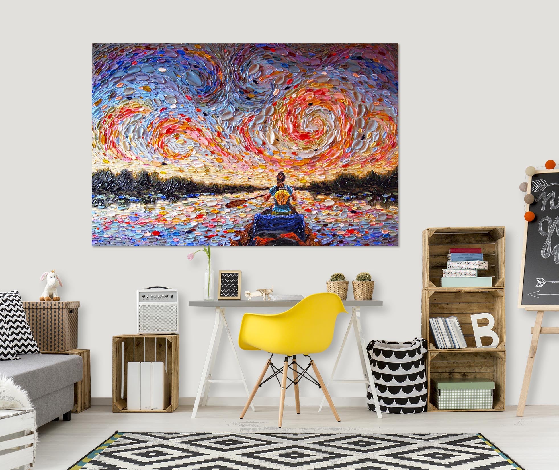 3D Sunset 011 Dena Tollefson Wall Sticker