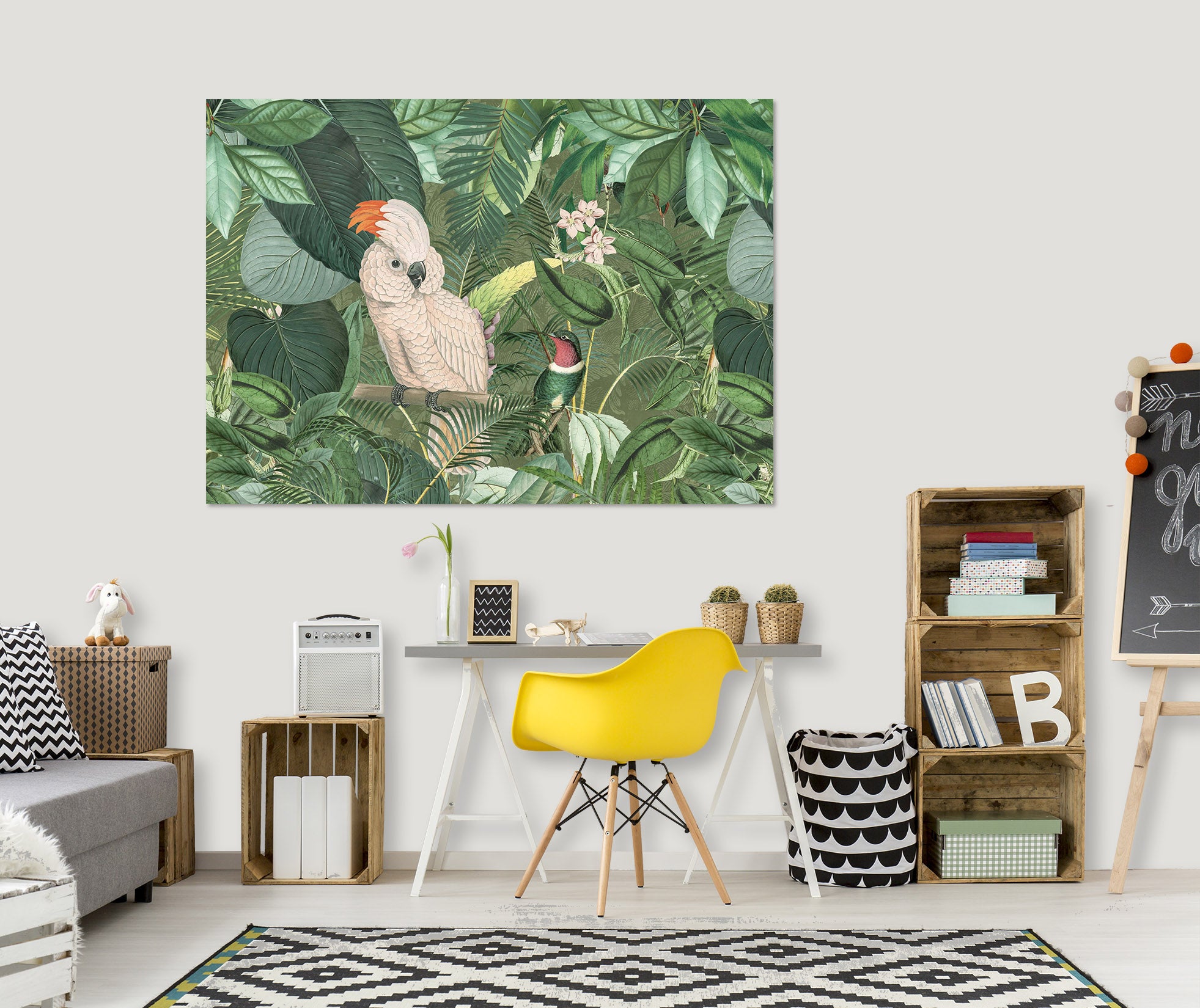 3D Jungle Friends 028 Andrea haase Wall Sticker