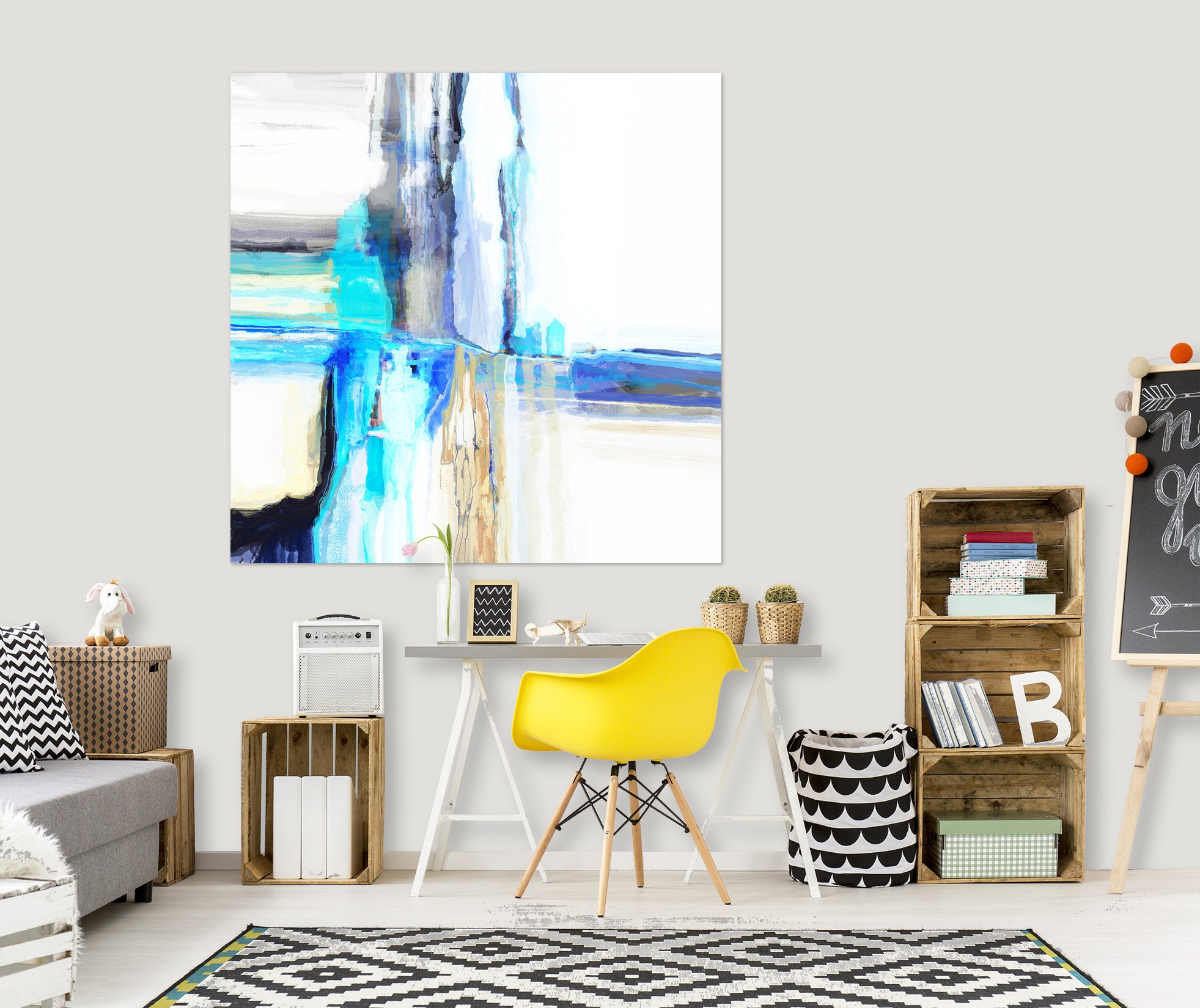 3D Color Graffiti 012 Michael Tienhaara Wall Sticker