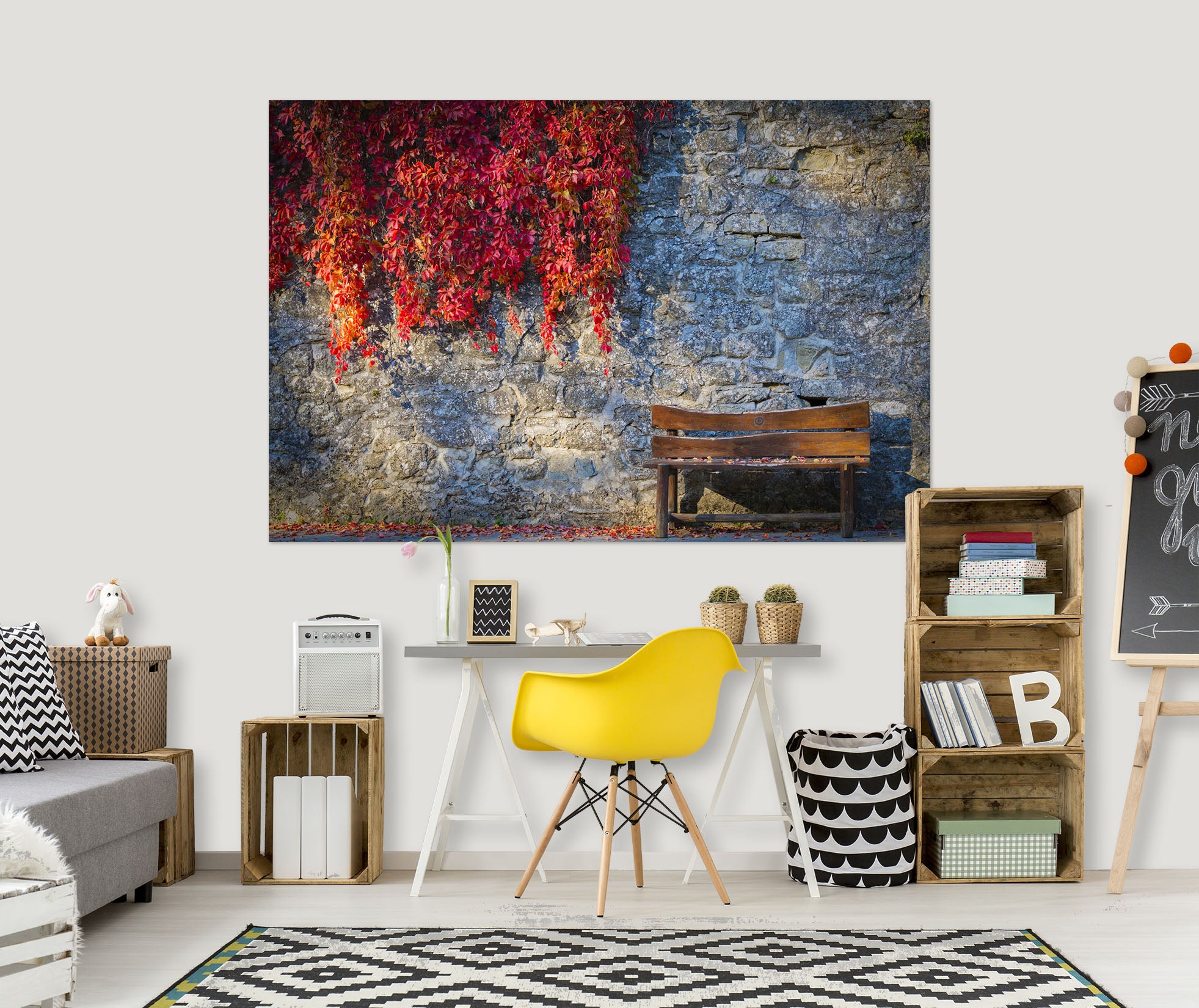 3D Red Maple 133 Marco Carmassi Wall Sticker