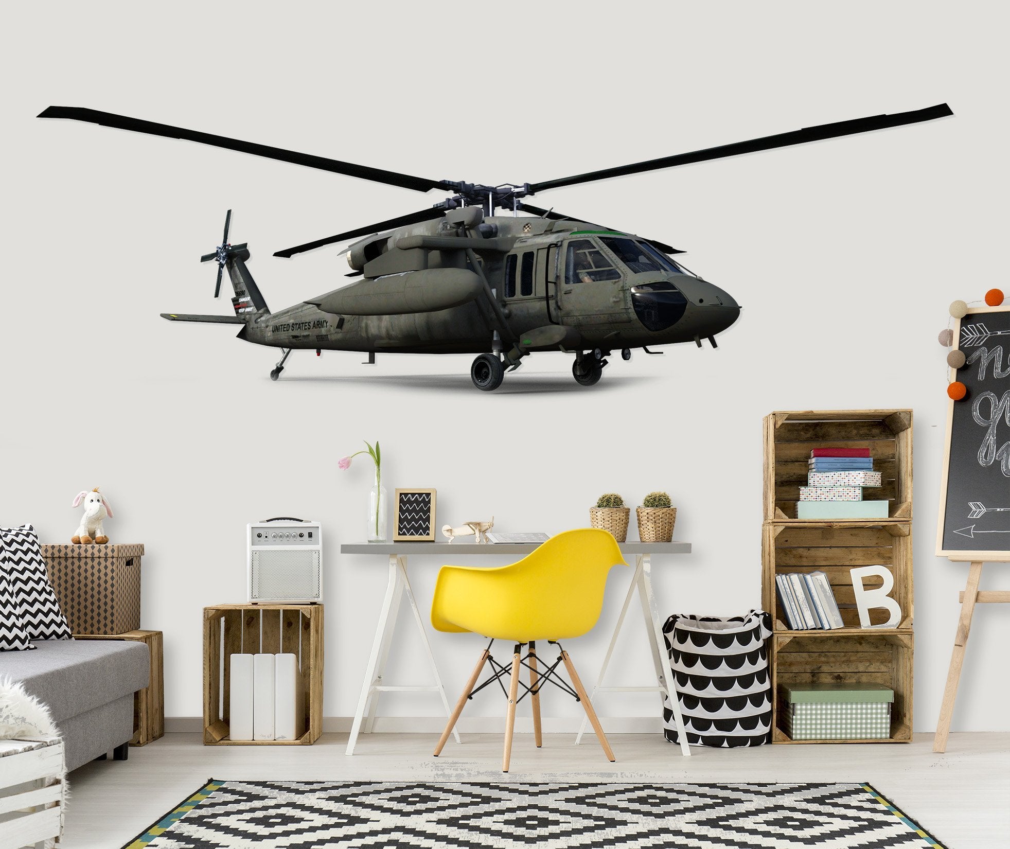 3D Military Helicopter 145 Vehicles Wallpaper AJ Wallpaper