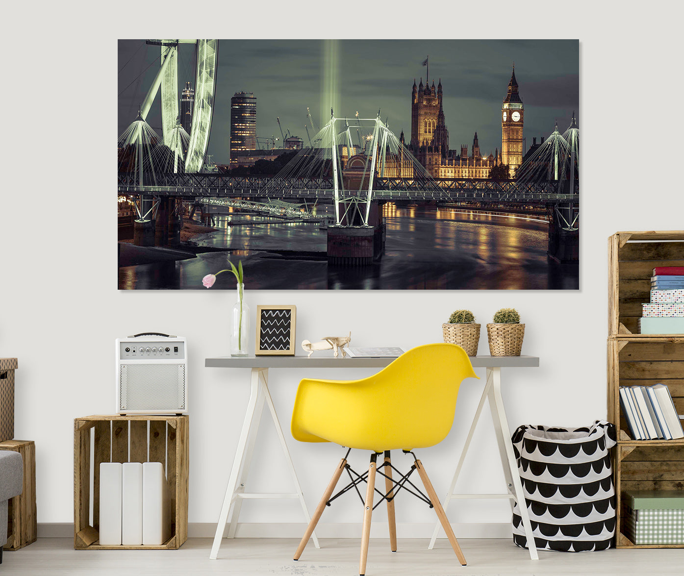 3D City Lights 035 Assaf Frank Wall Sticker