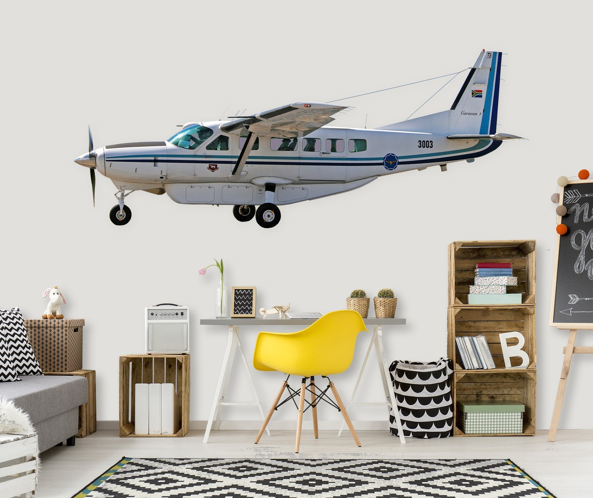 3D Propeller Aircraft 0110 Vehicles Wallpaper AJ Wallpaper