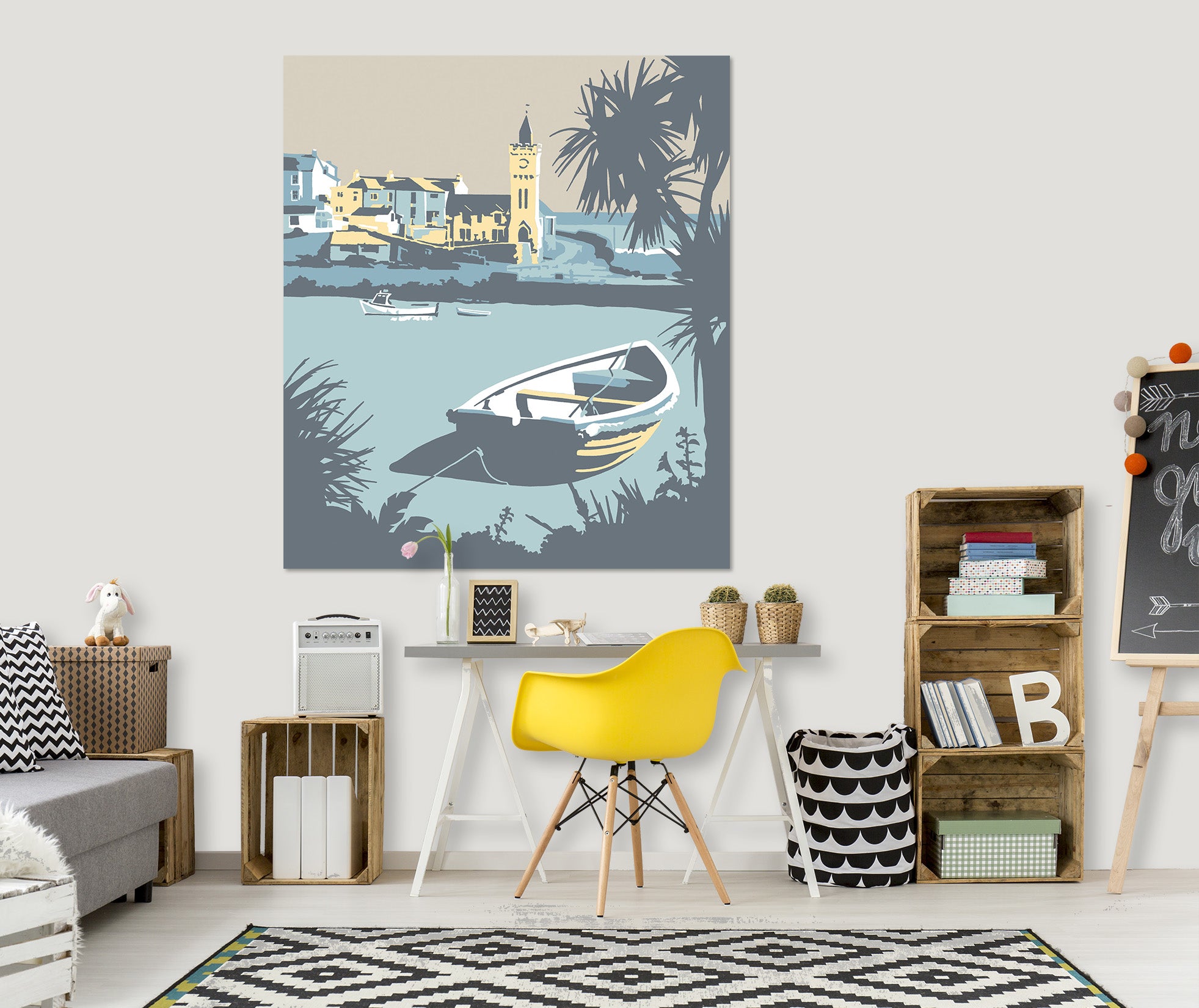 3D Porthleven 017 Steve Read Wall Sticker