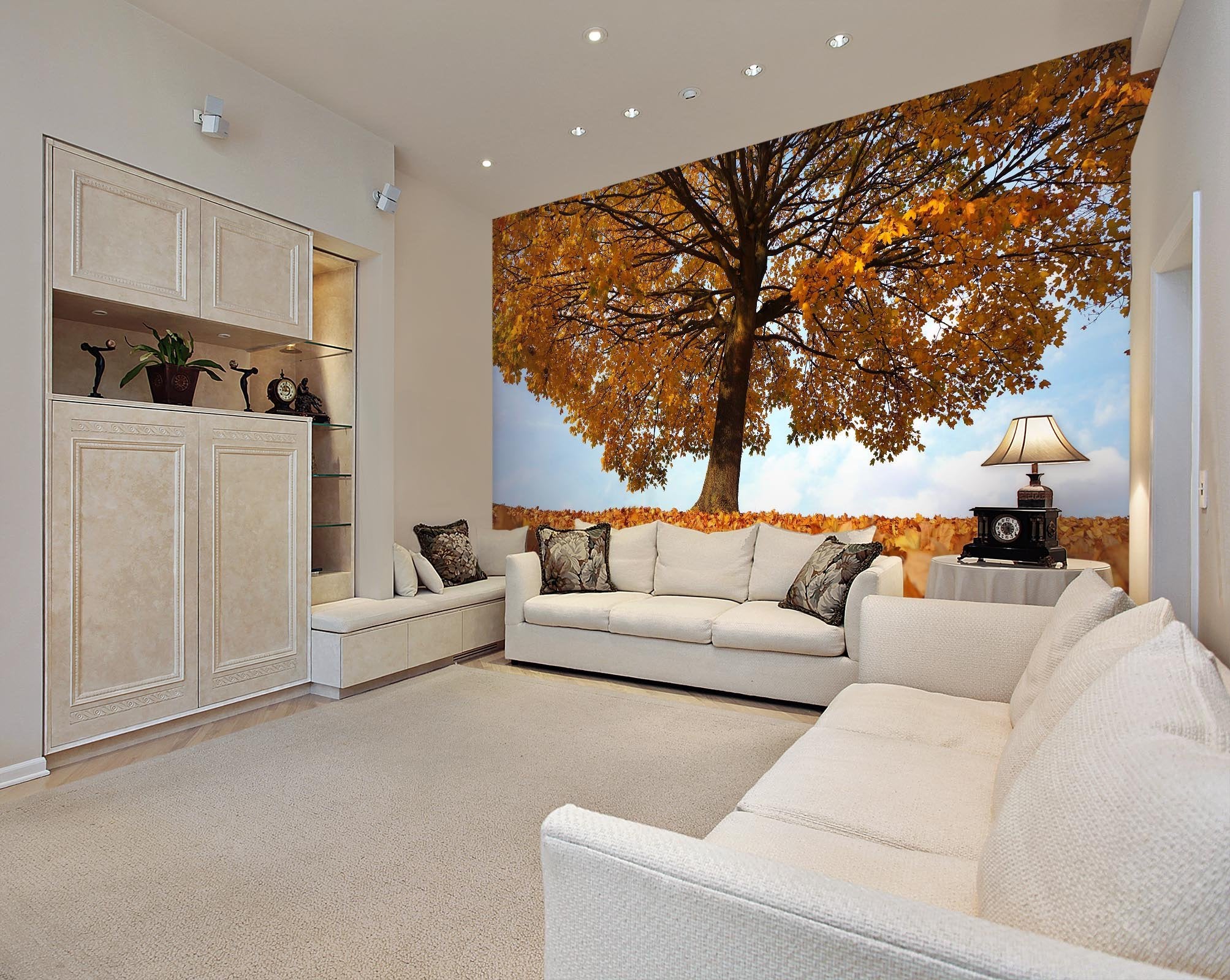 3D Autumn Maple 16 Wall Murals Wallpaper AJ Wallpaper 2