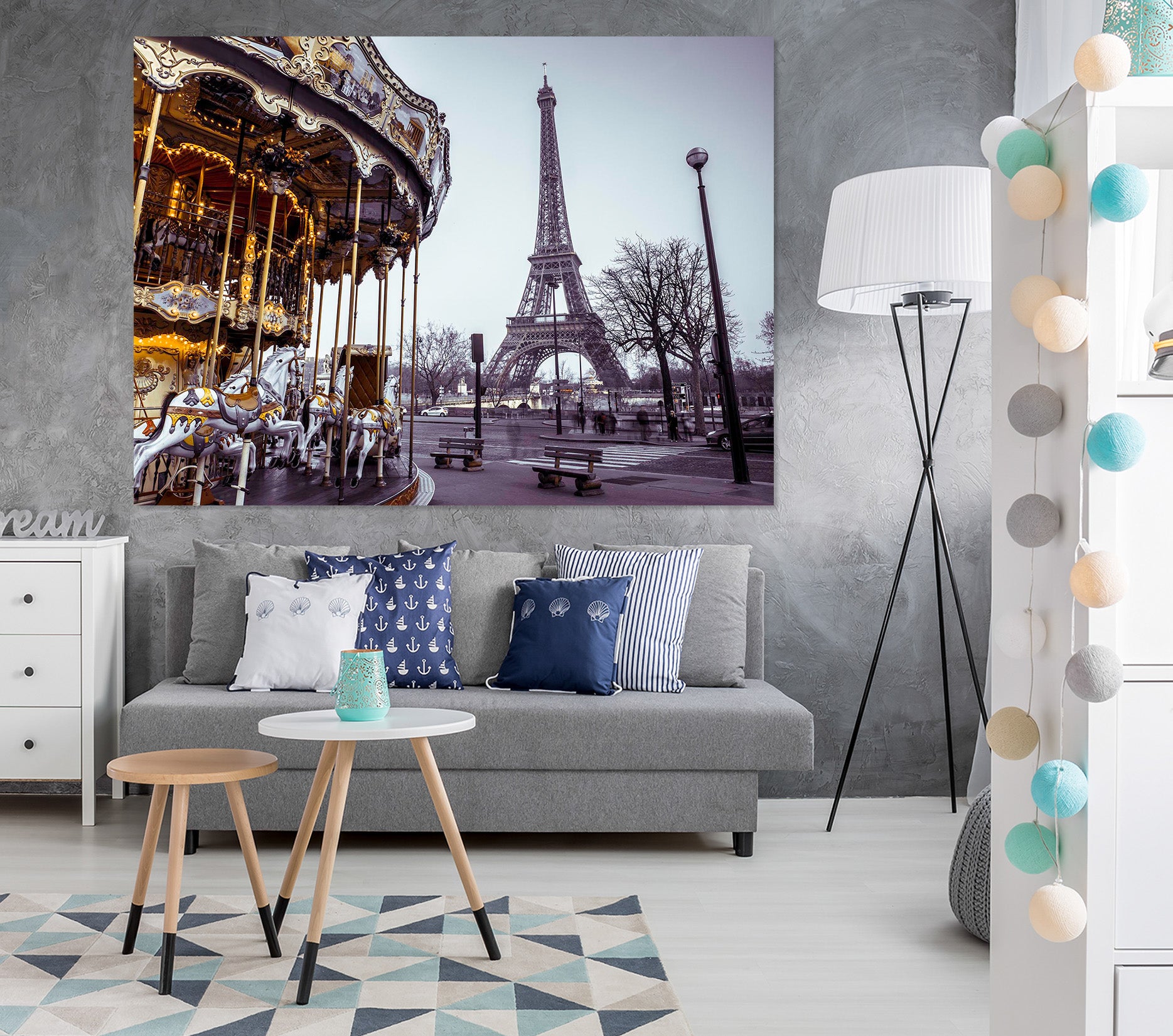 3D Trojan Tower 022 Assaf Frank Wall Sticker