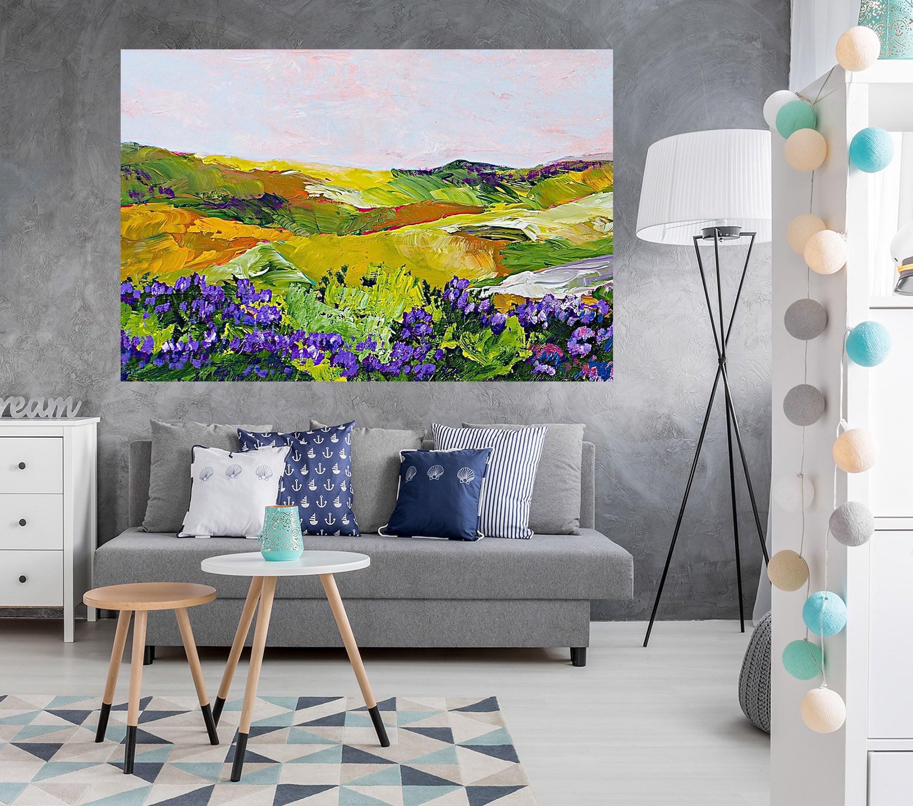 3D Summer Garden 174 Allan P. Friedlander Wall Sticker