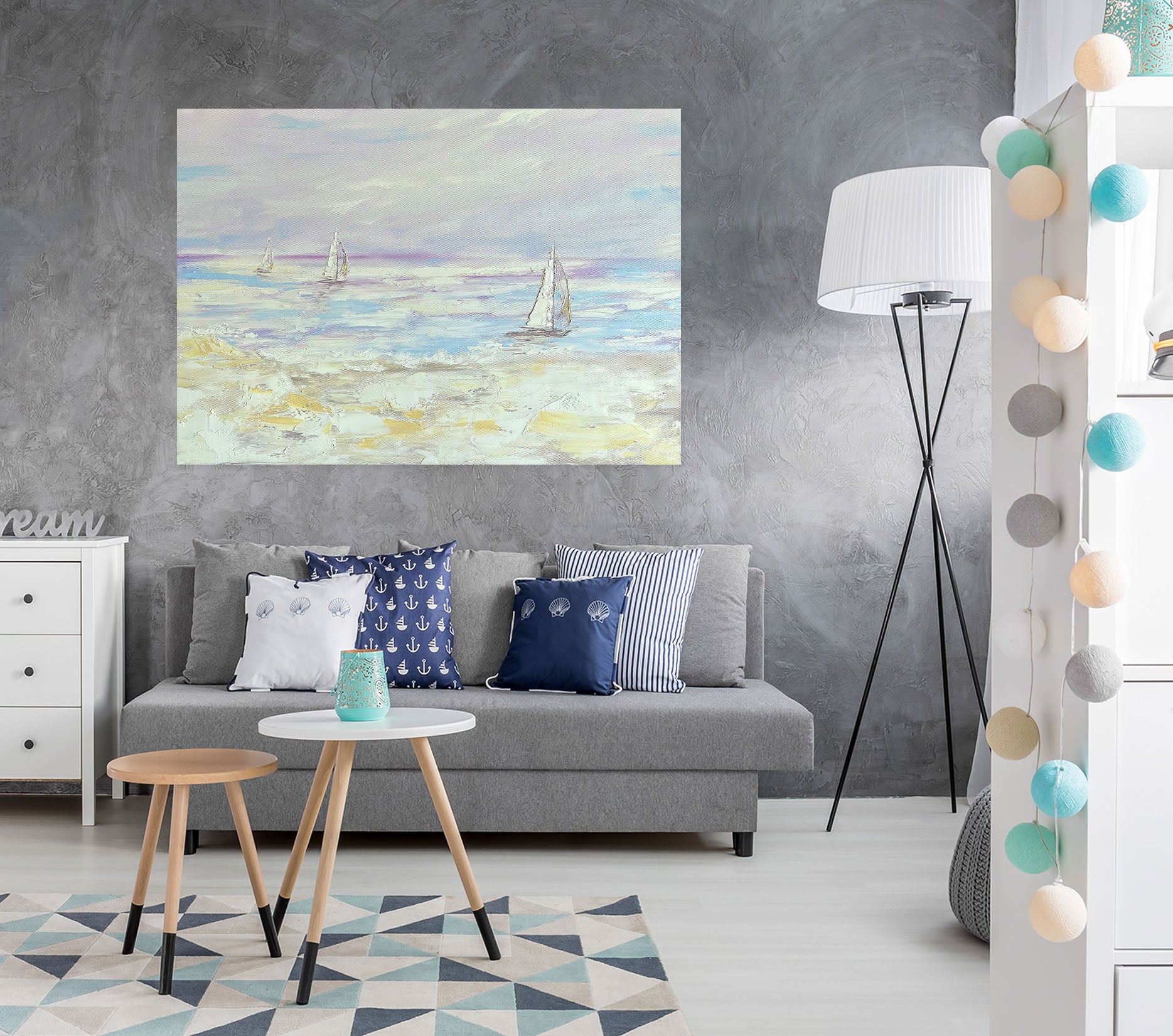3D Painted Ocean 802 Skromova Marina Wall Sticker
