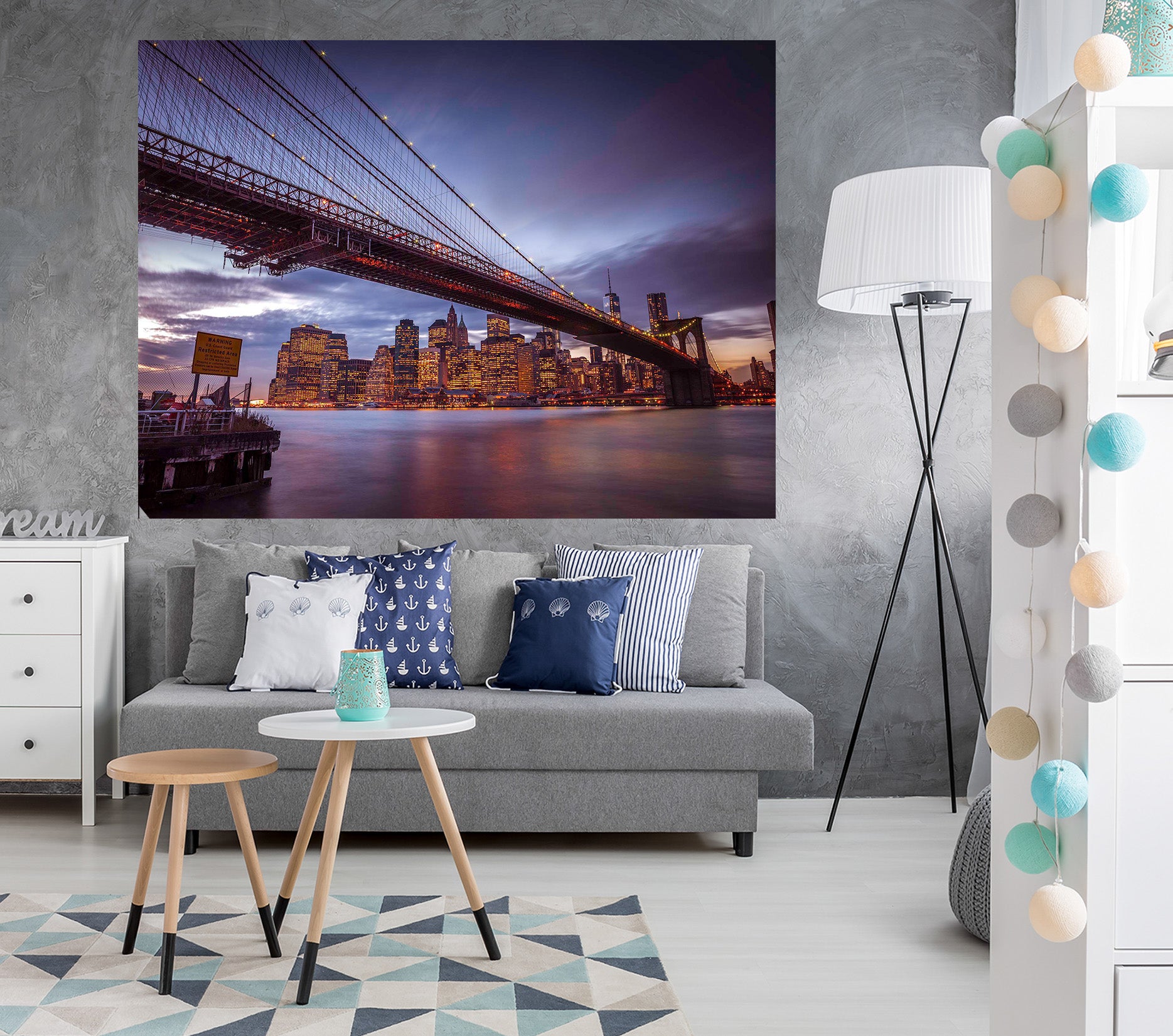 3D Bridge Across The Sea 027 Assaf Frank Wall Sticker