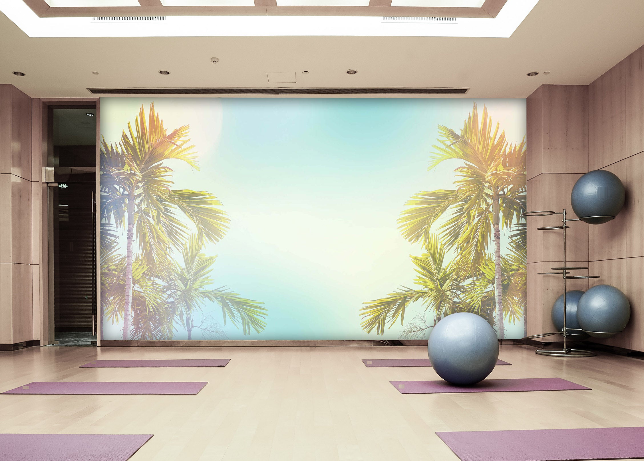 3D Coconut Tree 274 Wall Murals