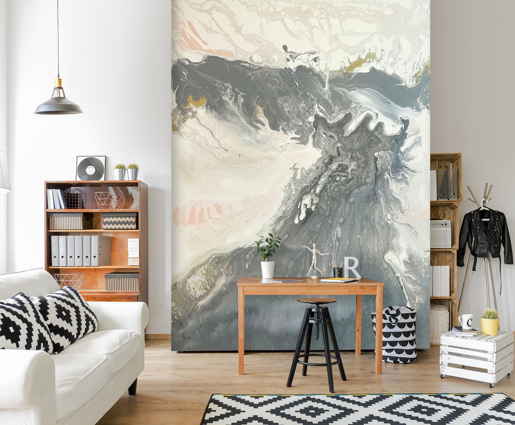 3D Ink Smudge 3015 Skromova Marina Wall Mural Wall Murals