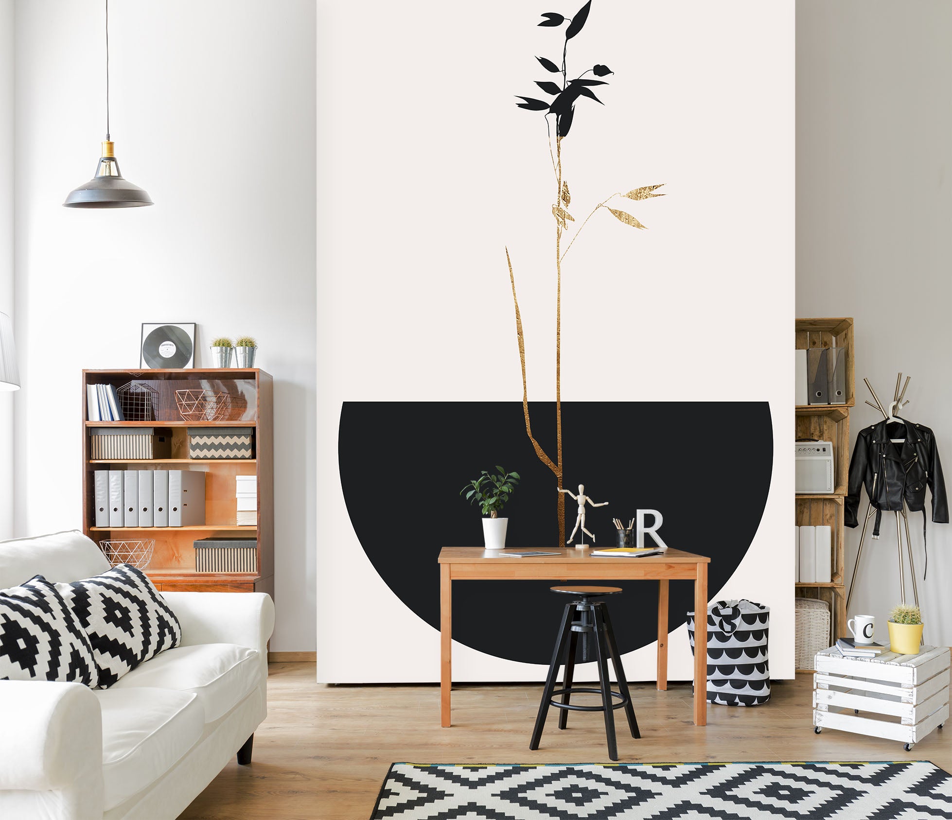 3D Little Sapling 1496 Boris Draschoff Wall Mural Wall Murals