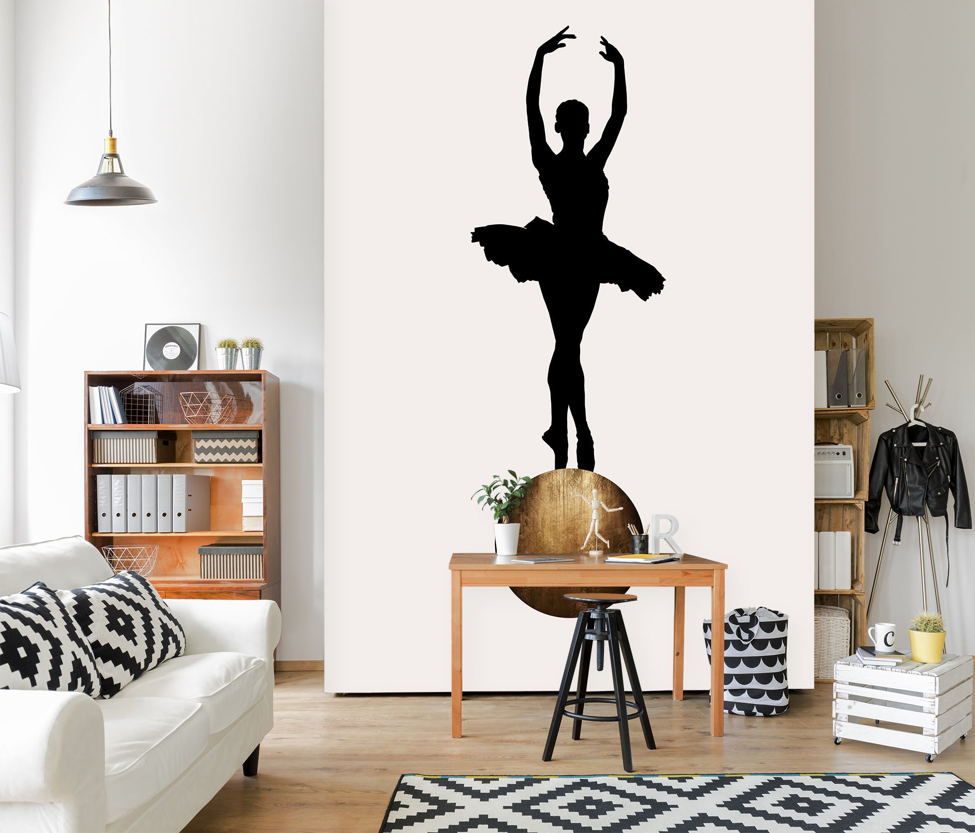 3D Dance Girl 1499 Boris Draschoff Wall Mural Wall Murals