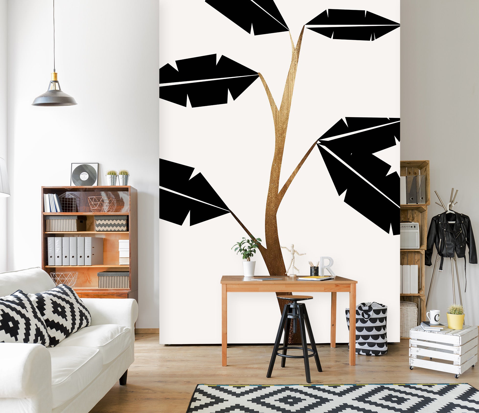 3D Banana Tree 1411 Boris Draschoff Wall Mural Wall Murals