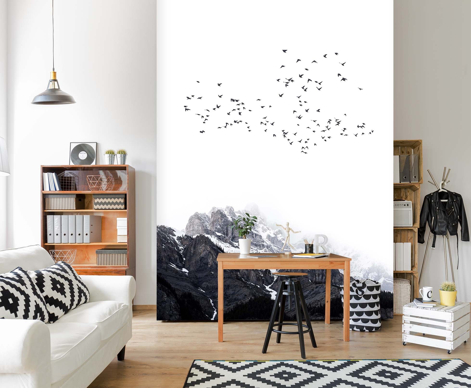 3D The Mountain 1420 Boris Draschoff Wall Mural Wall Murals