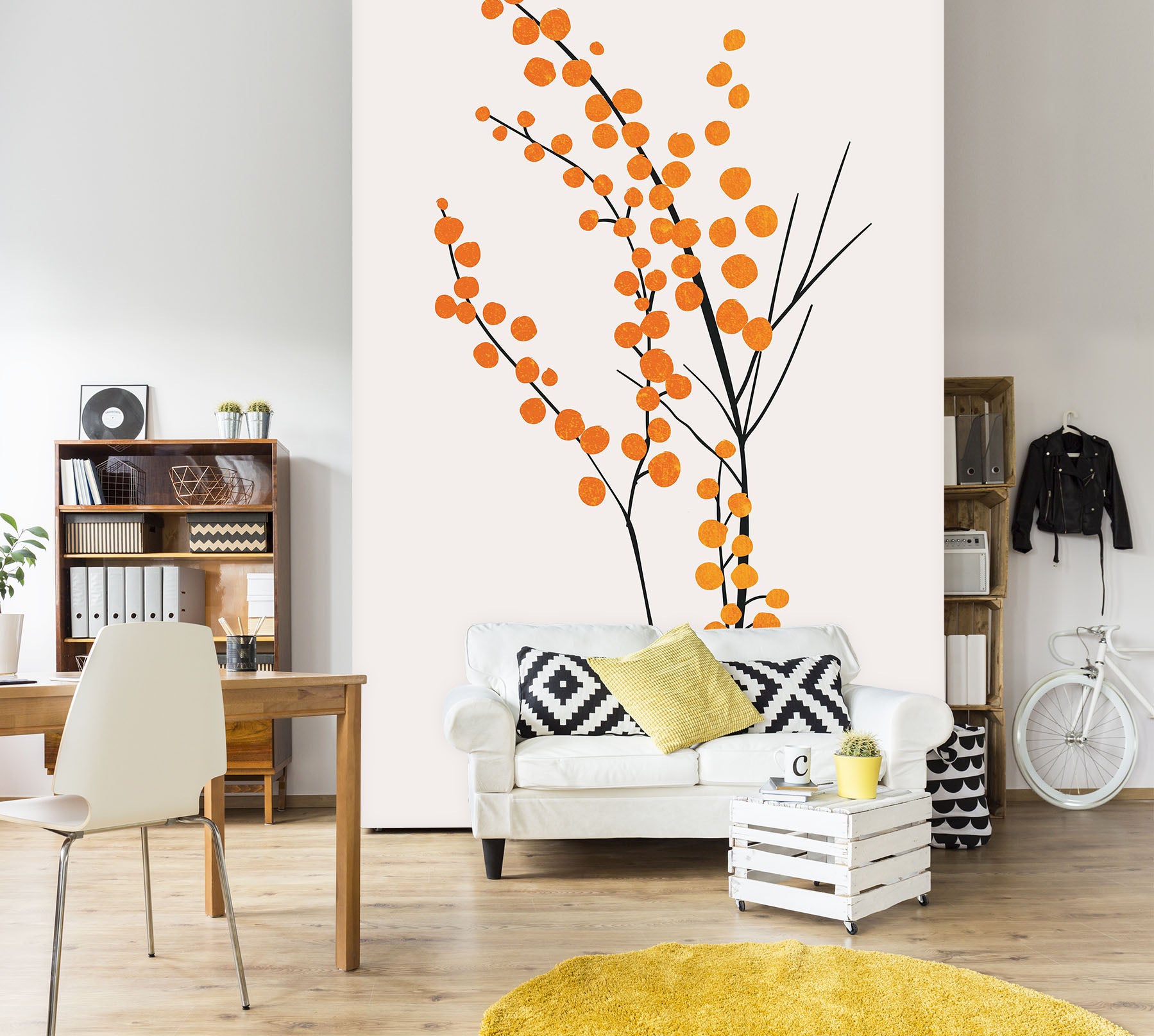 3D Golden Fruit 1538 Boris Draschoff Wall Mural Wall Murals