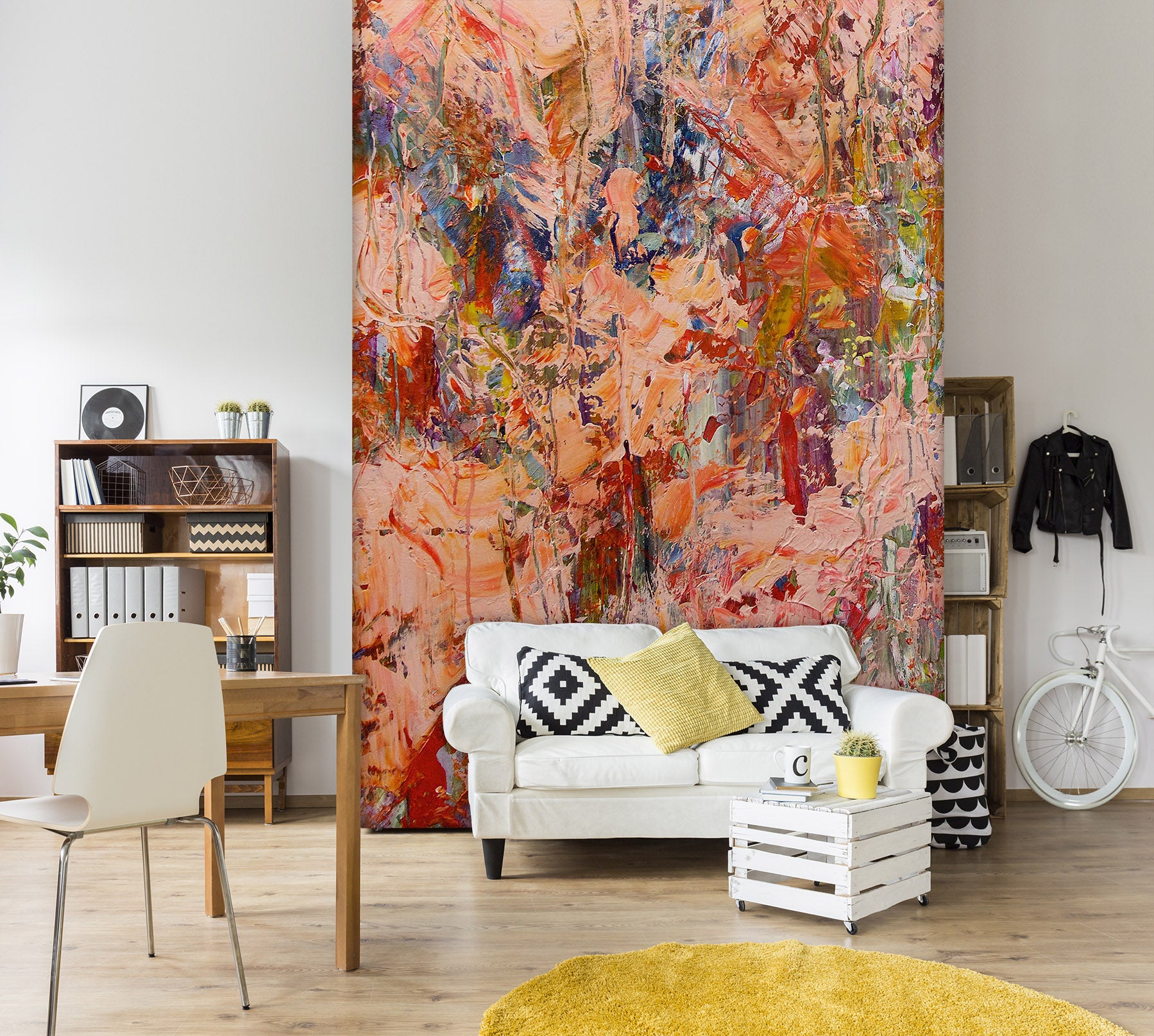 3D Red Maple 275 Allan P. Friedlander Wall Mural Wall Murals