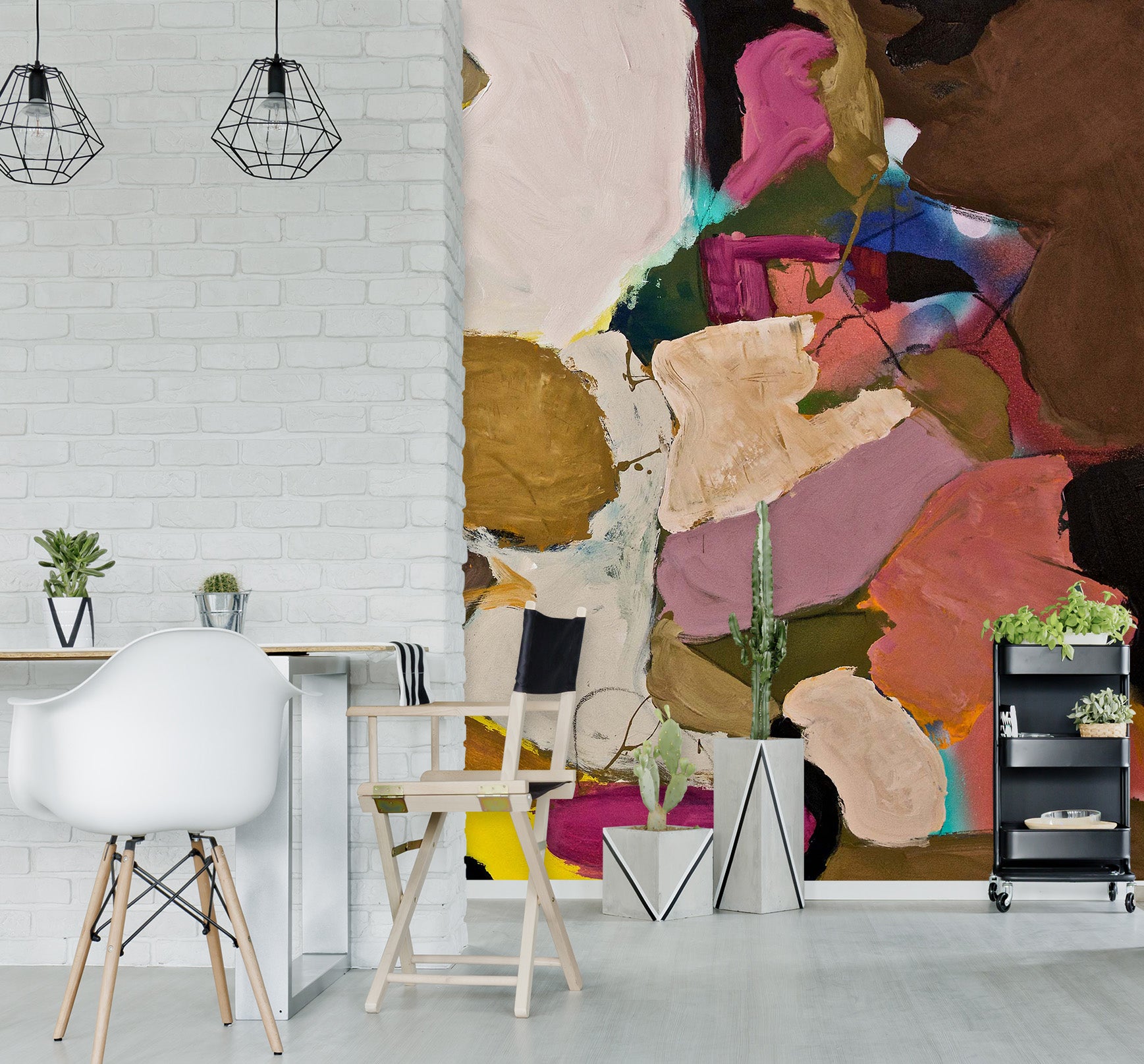 3D Color Graffiti 298 Allan P. Friedlander Wall Mural Wall Murals