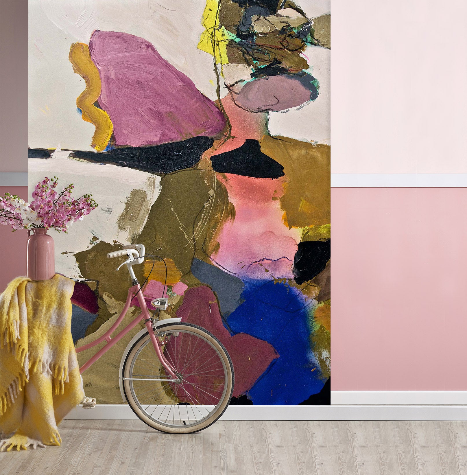 3D Abstract Butterfly 297 Allan P. Friedlander Wall Mural Wall Murals