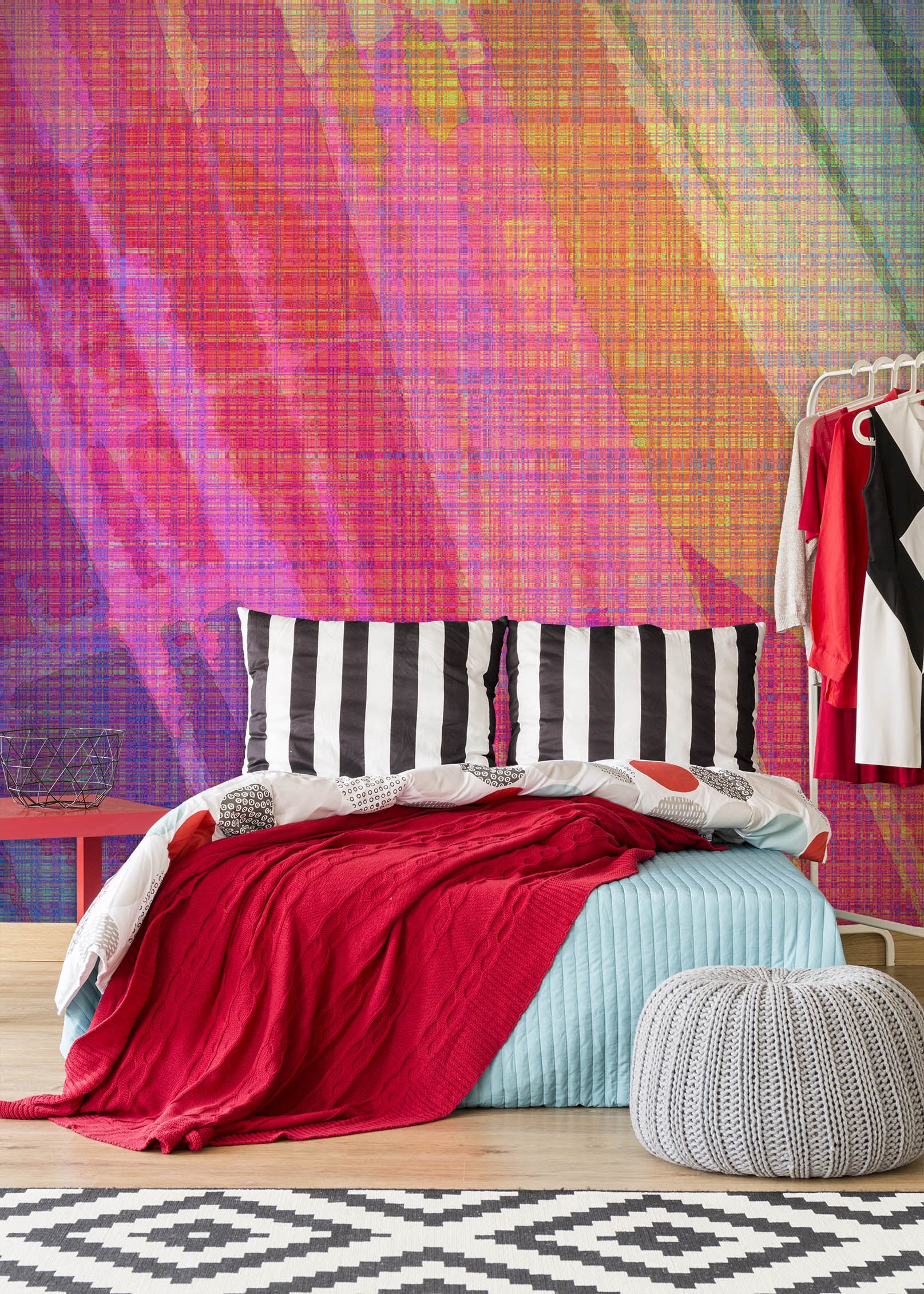 3D Abstract Rainbow 71093 Shandra Smith Wall Mural Wall Murals