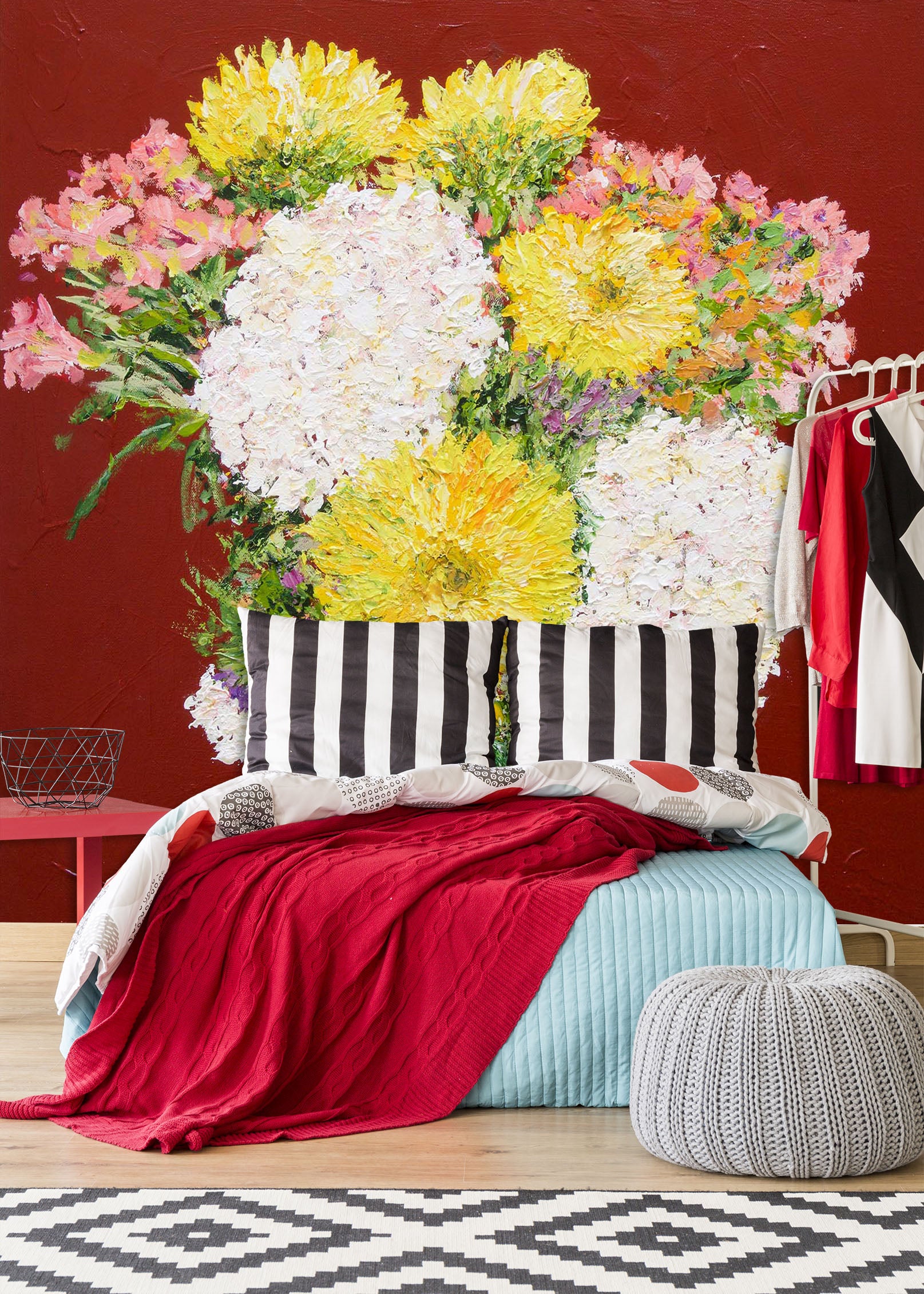 3D Feeling Happy 203 Allan P. Friedlander Wall Mural Wall Murals