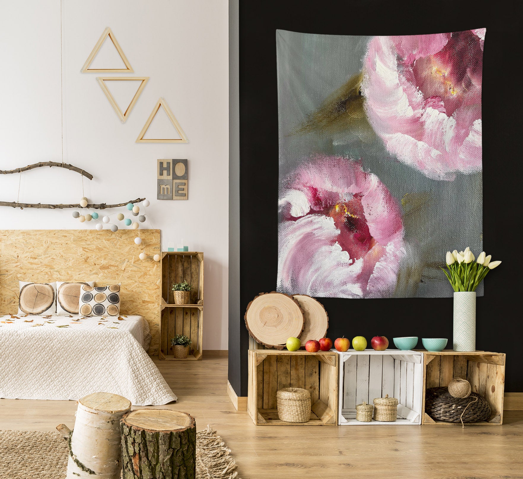 3D Art Flowers 3666 Skromova Marina Tapestry Hanging Cloth Hang