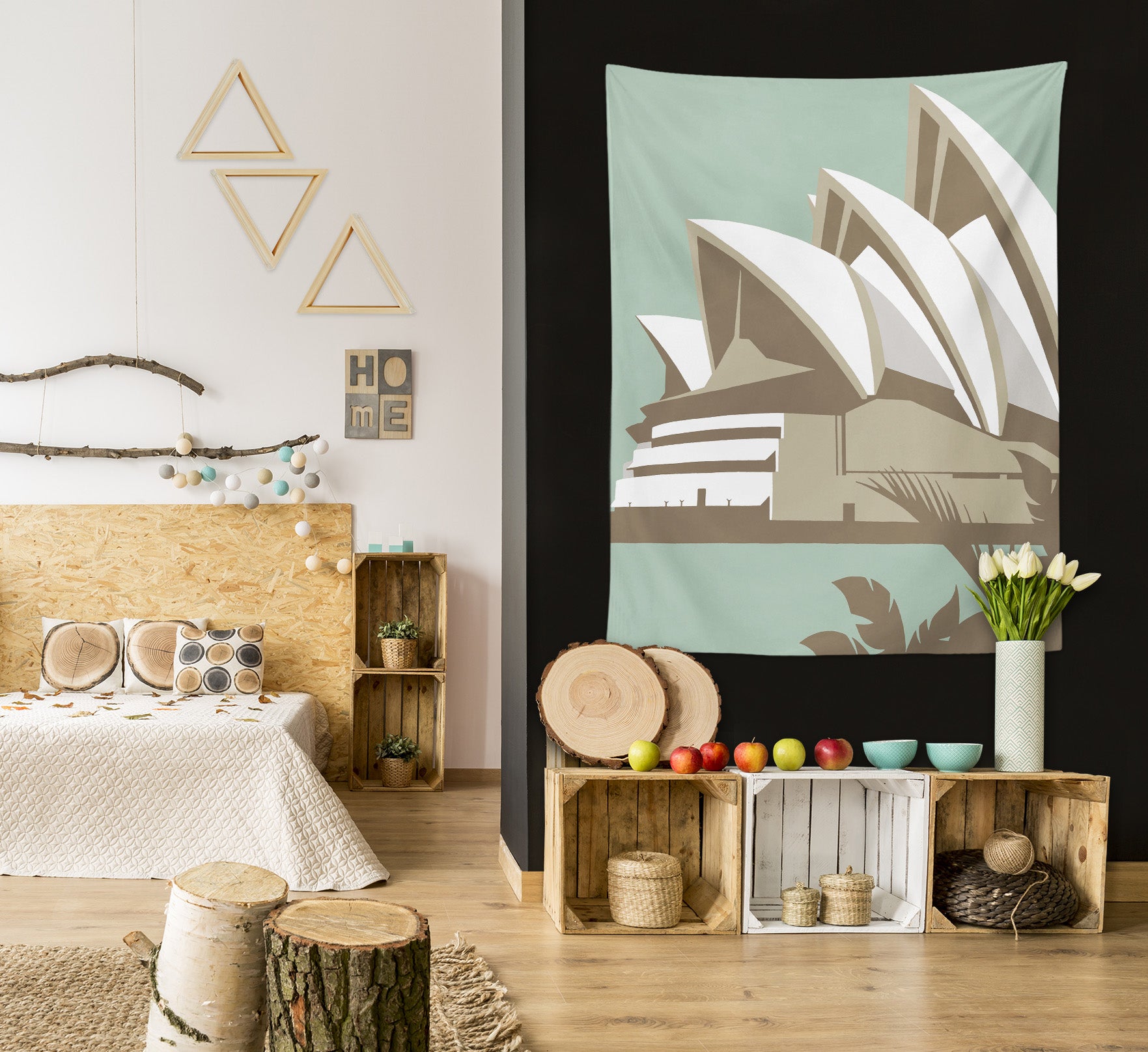 3D Sydney Theater 5392 Steve Read Tapestry Hanging Cloth Hang