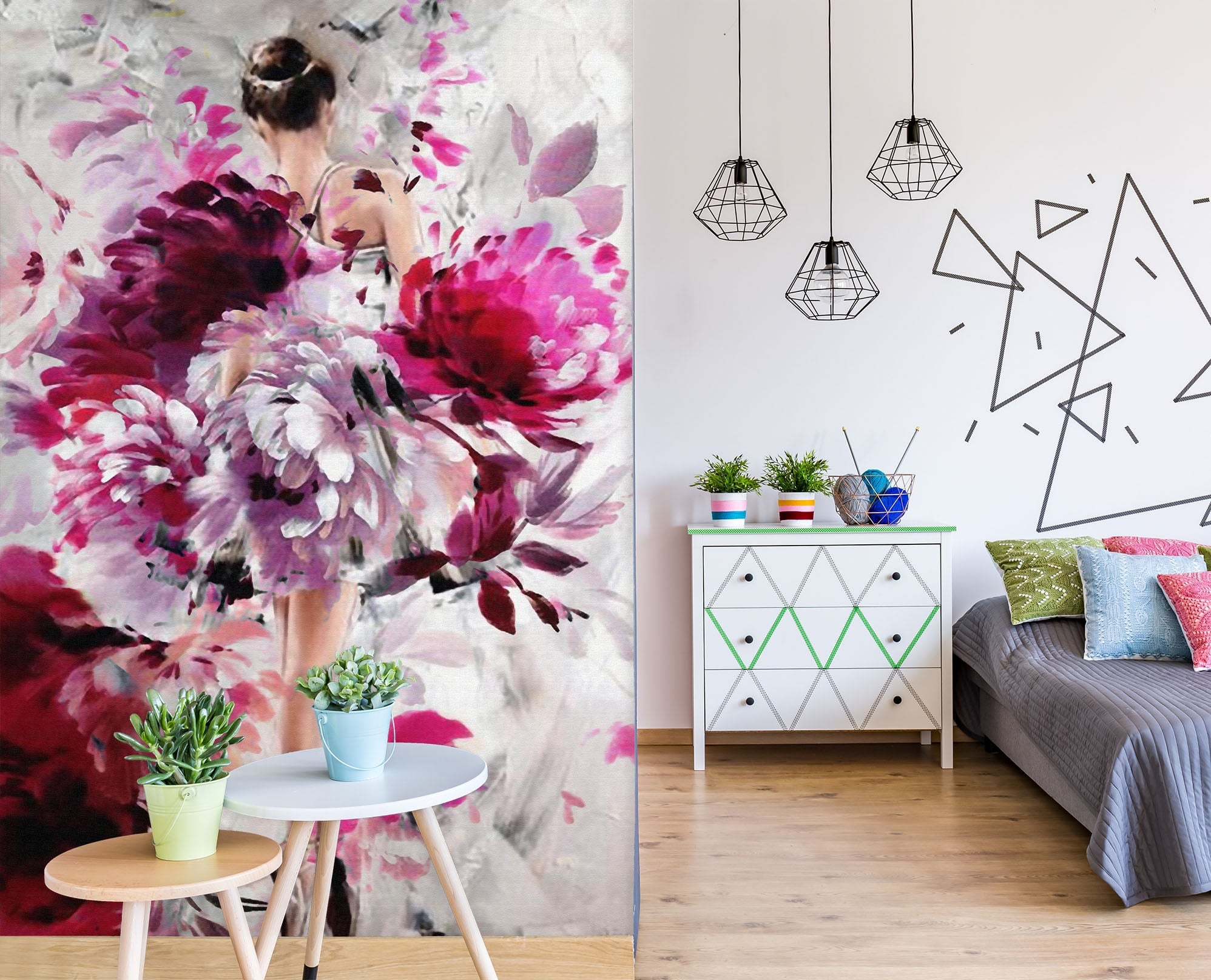 3D Pink Peony 161 Wall Murals Wallpaper AJ Wallpaper