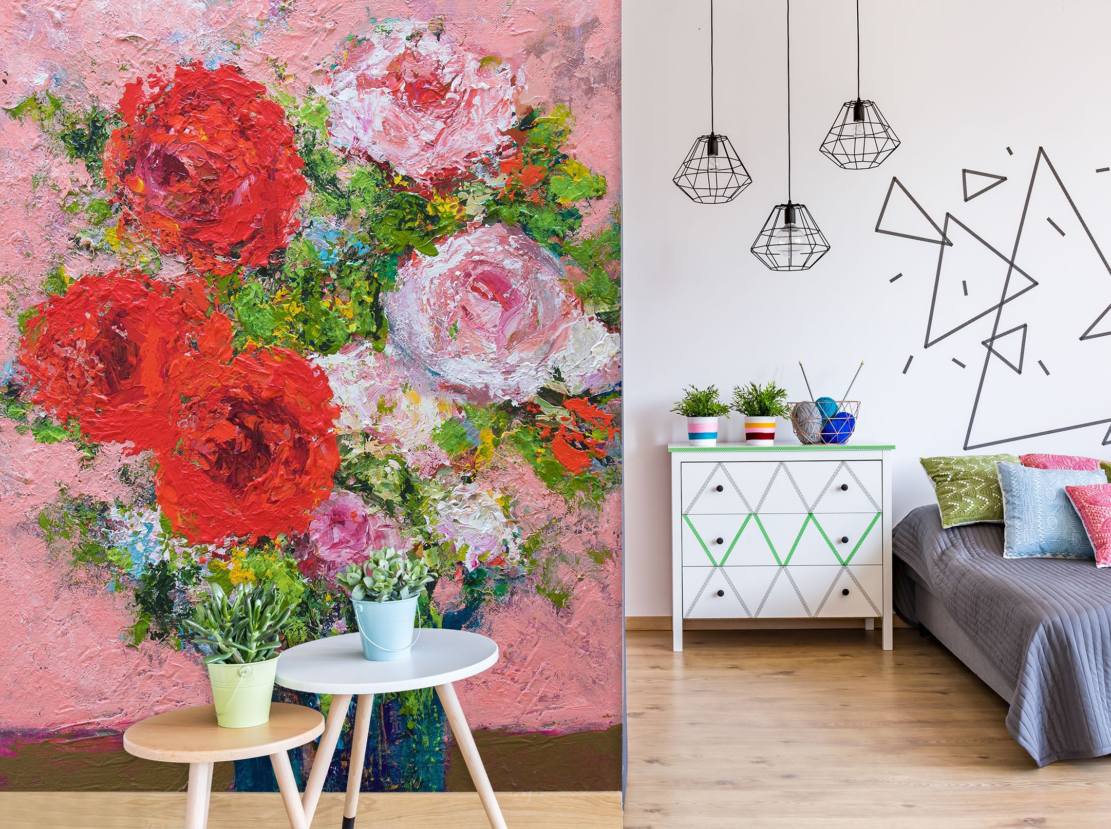 3D Beautiful Bouquet 260 Allan P. Friedlander Wall Mural Wall Murals