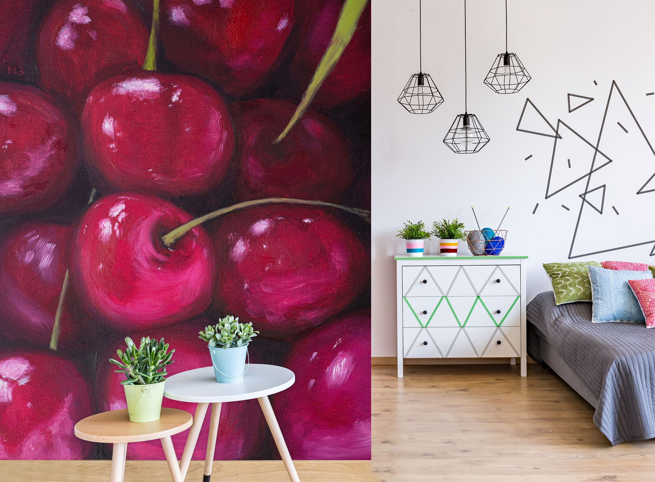 3D Cherry 1877 Marina Zotova Wall Mural Wall Murals