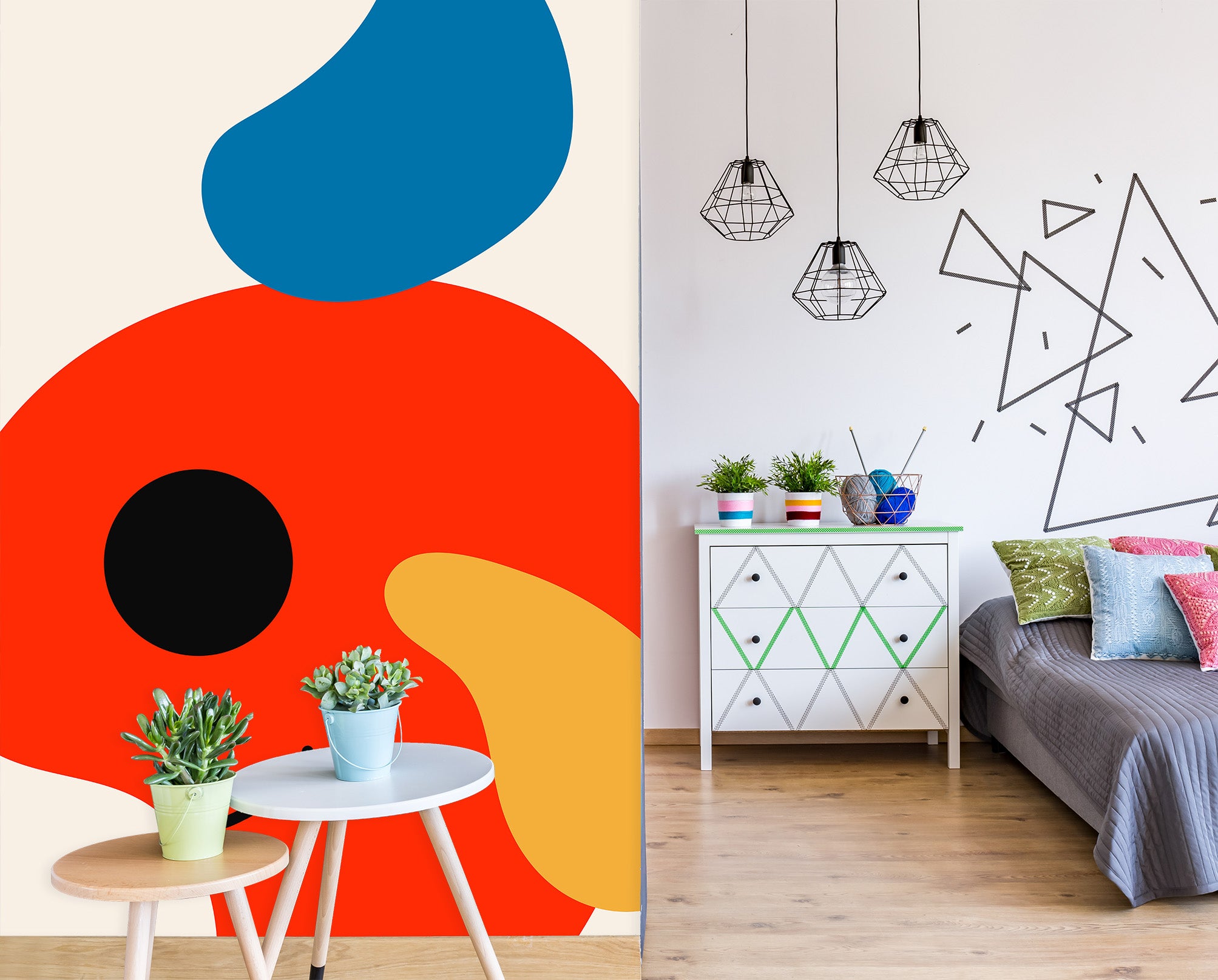 3D Color Pattern 1473 Boris Draschoff Wall Mural Wall Murals