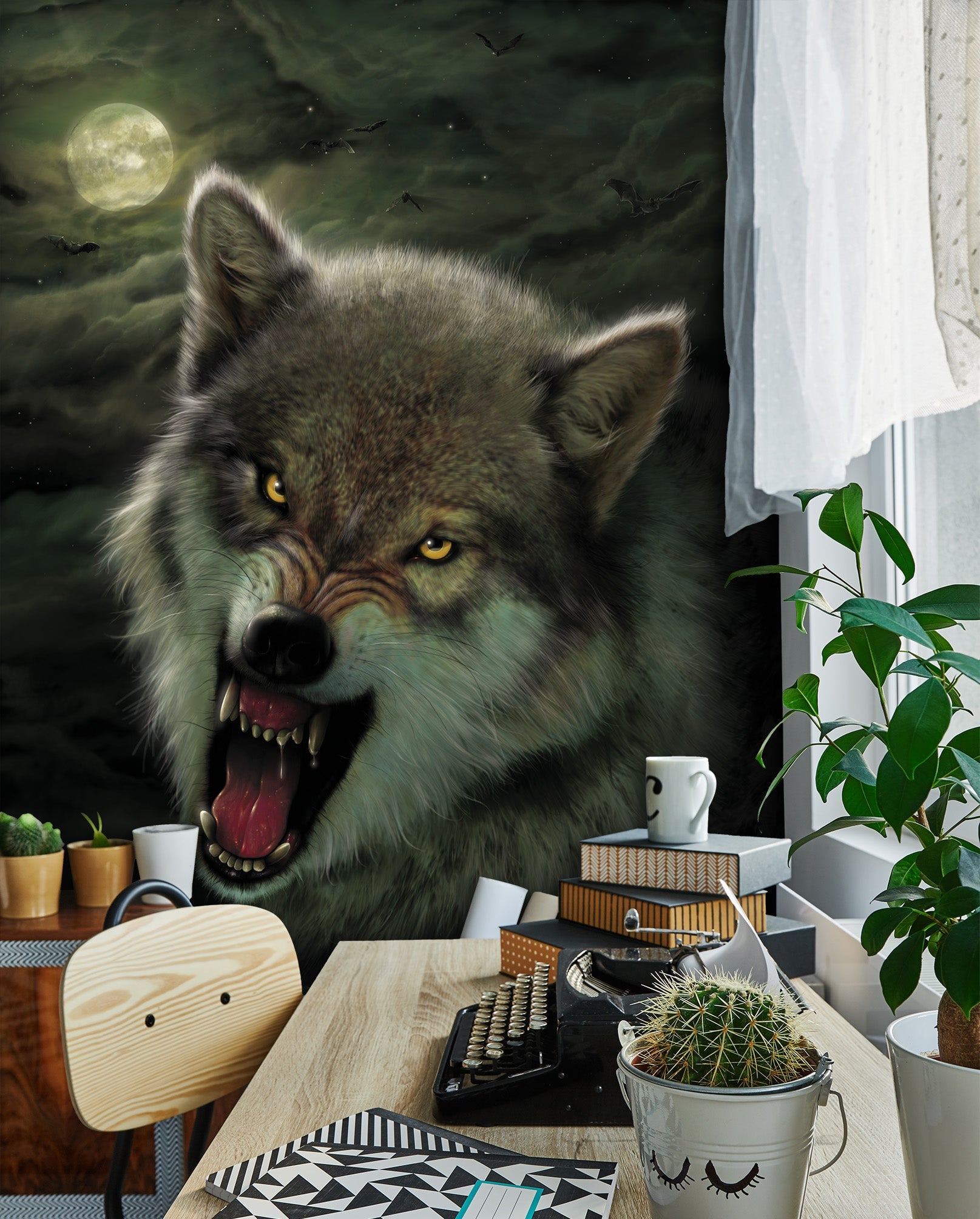 3D Nightbreed 1533 Wall Murals Exclusive Designer Vincent Wallpaper AJ Wallpaper