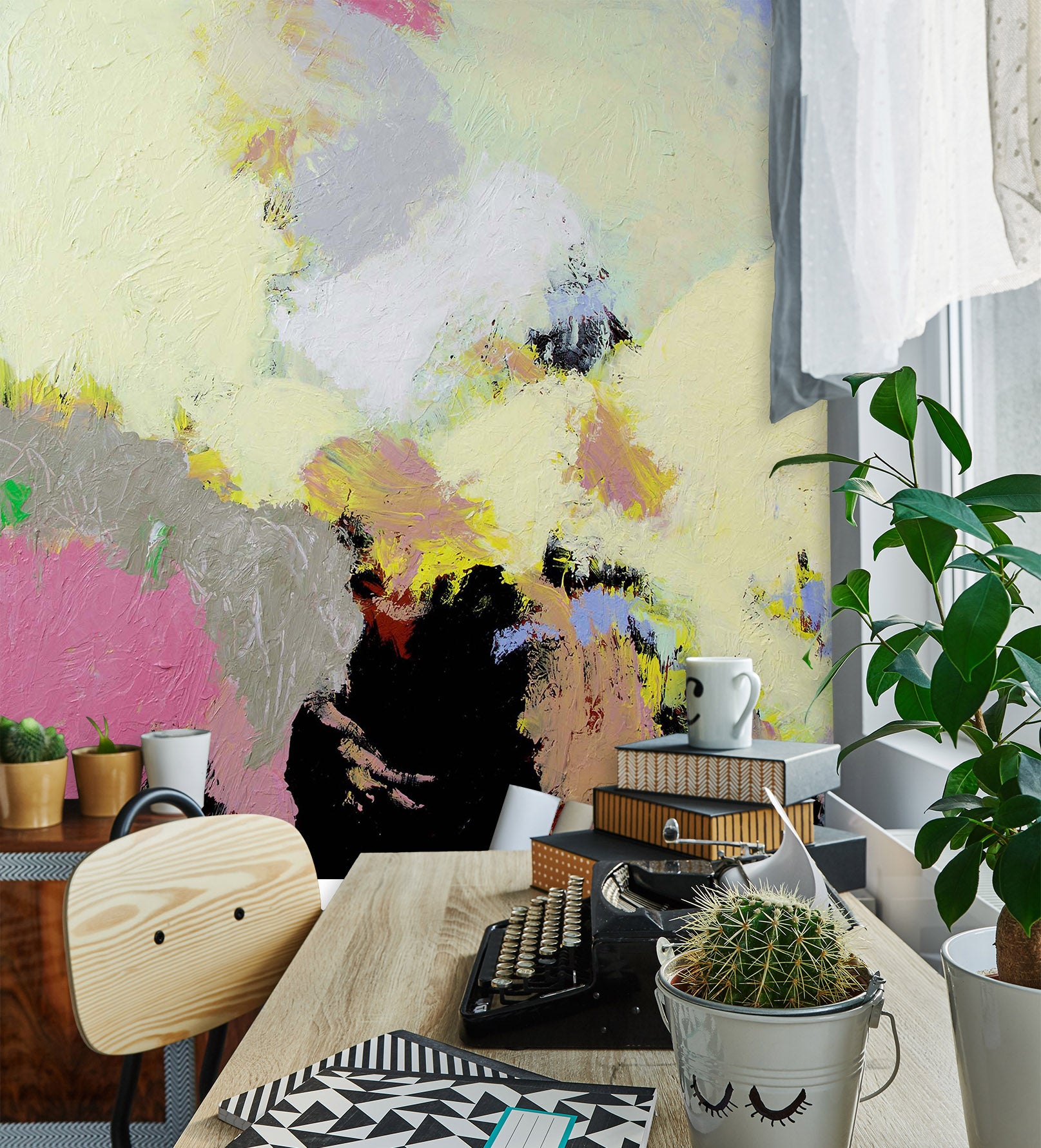 3D Warped Passages 221 Allan P. Friedlander Wall Mural Wall Murals