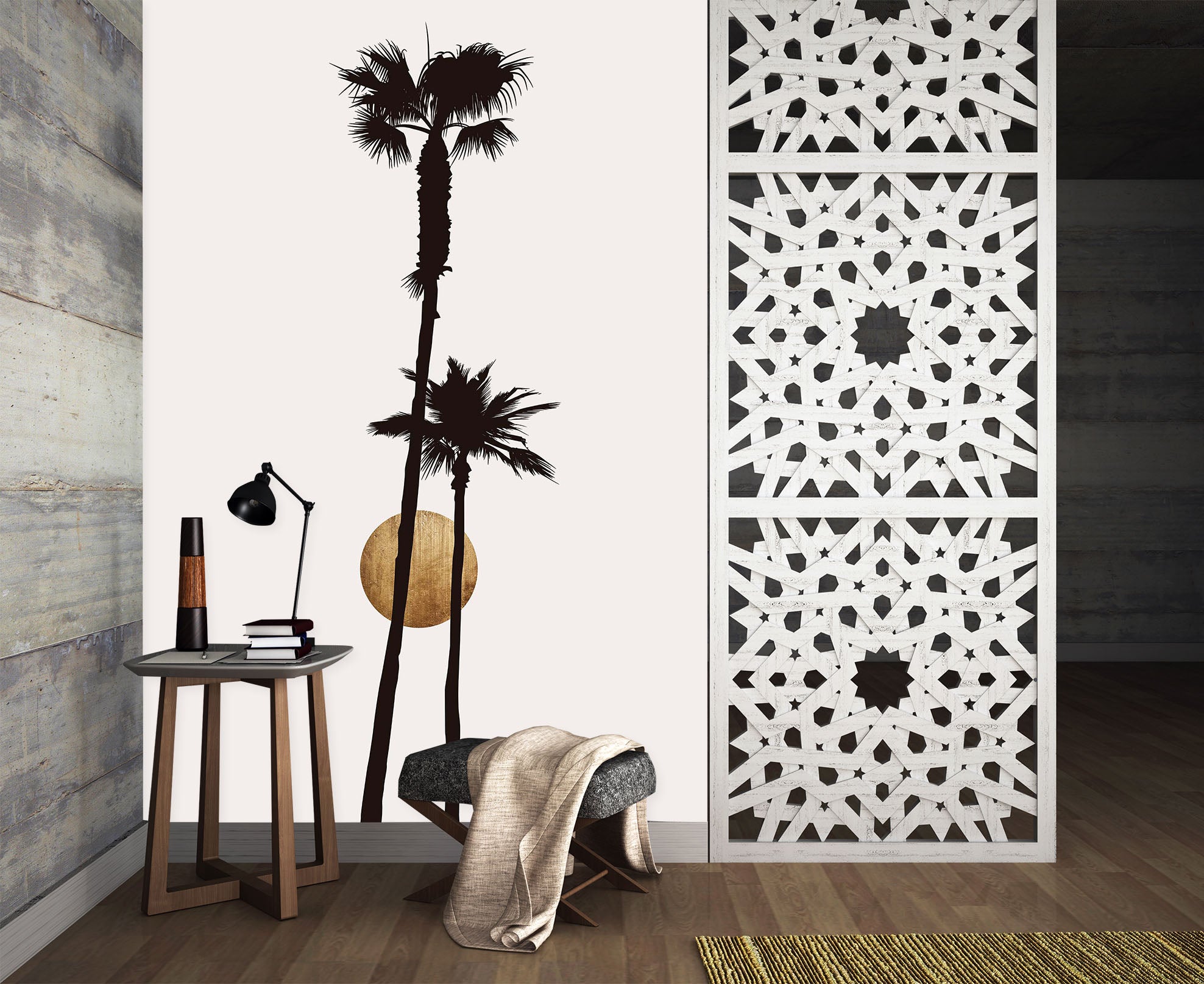 3D Coconut Tree 1494 Boris Draschoff Wall Mural Wall Murals