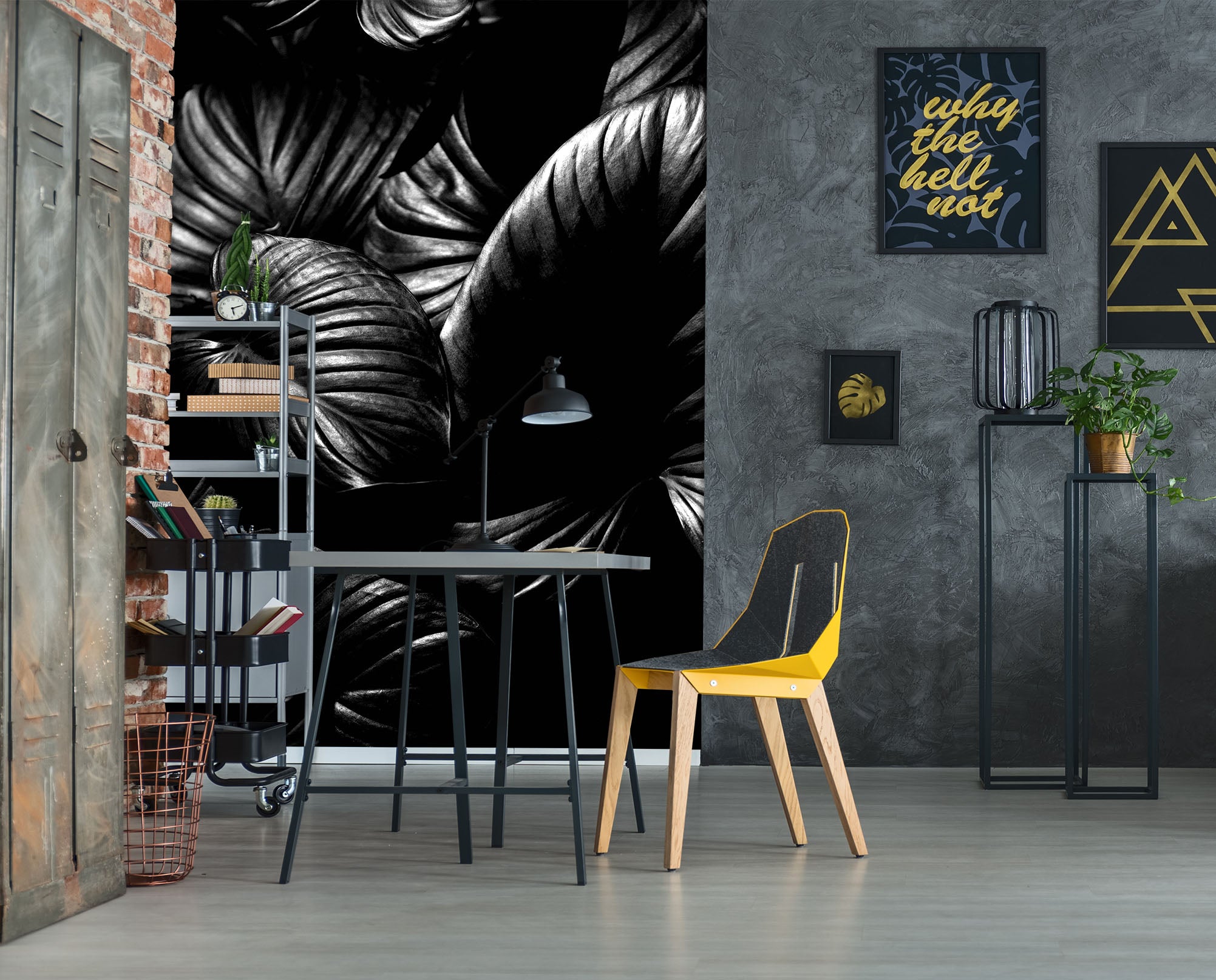 3D Green Leaf 1541 Boris Draschoff Wall Mural Wall Murals