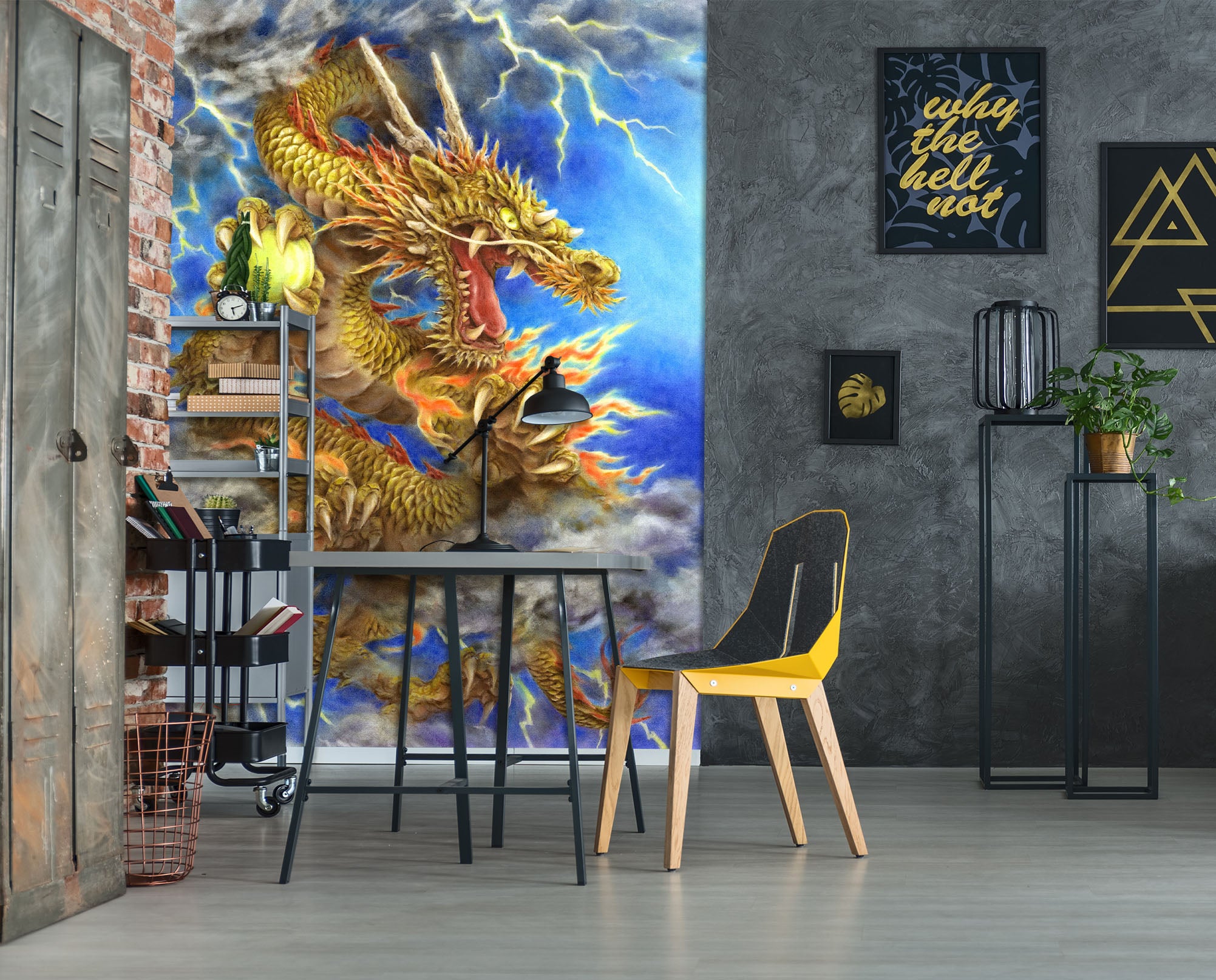 3D Dragon Cloud 5483 Kayomi Harai Wall Mural Wall Murals