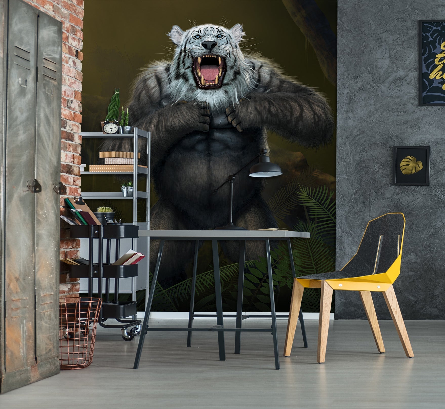 3D Tigerilla 1560 Wall Murals Exclusive Designer Vincent Wallpaper AJ Wallpaper