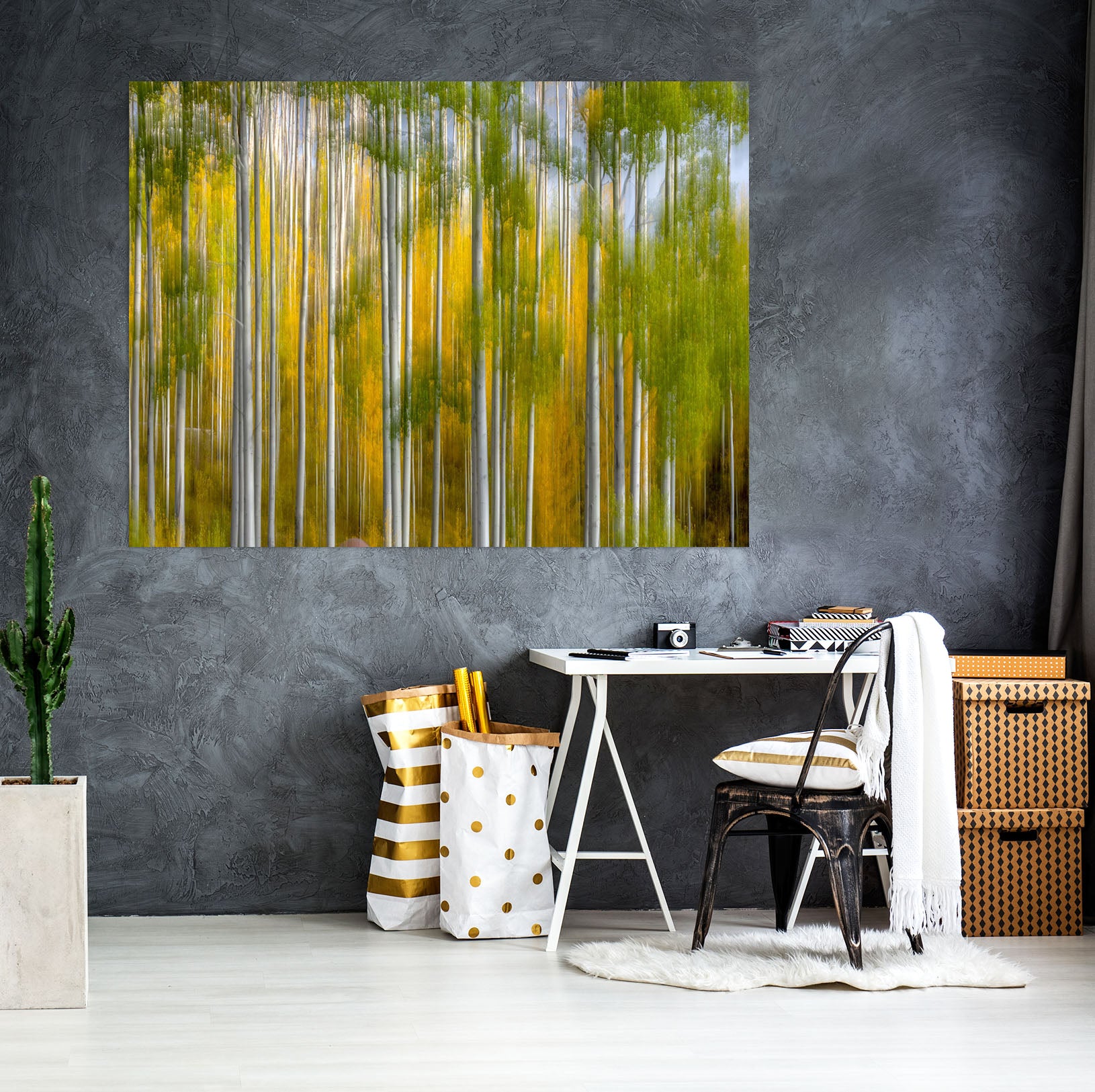 3D Autumn Forest 211 Marco Carmassi Wall Sticker