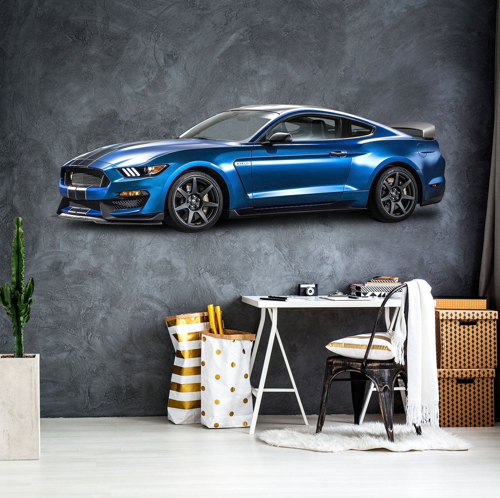 3D Mustang Shelby 0317 Vehicles Wallpaper AJ Wallpaper