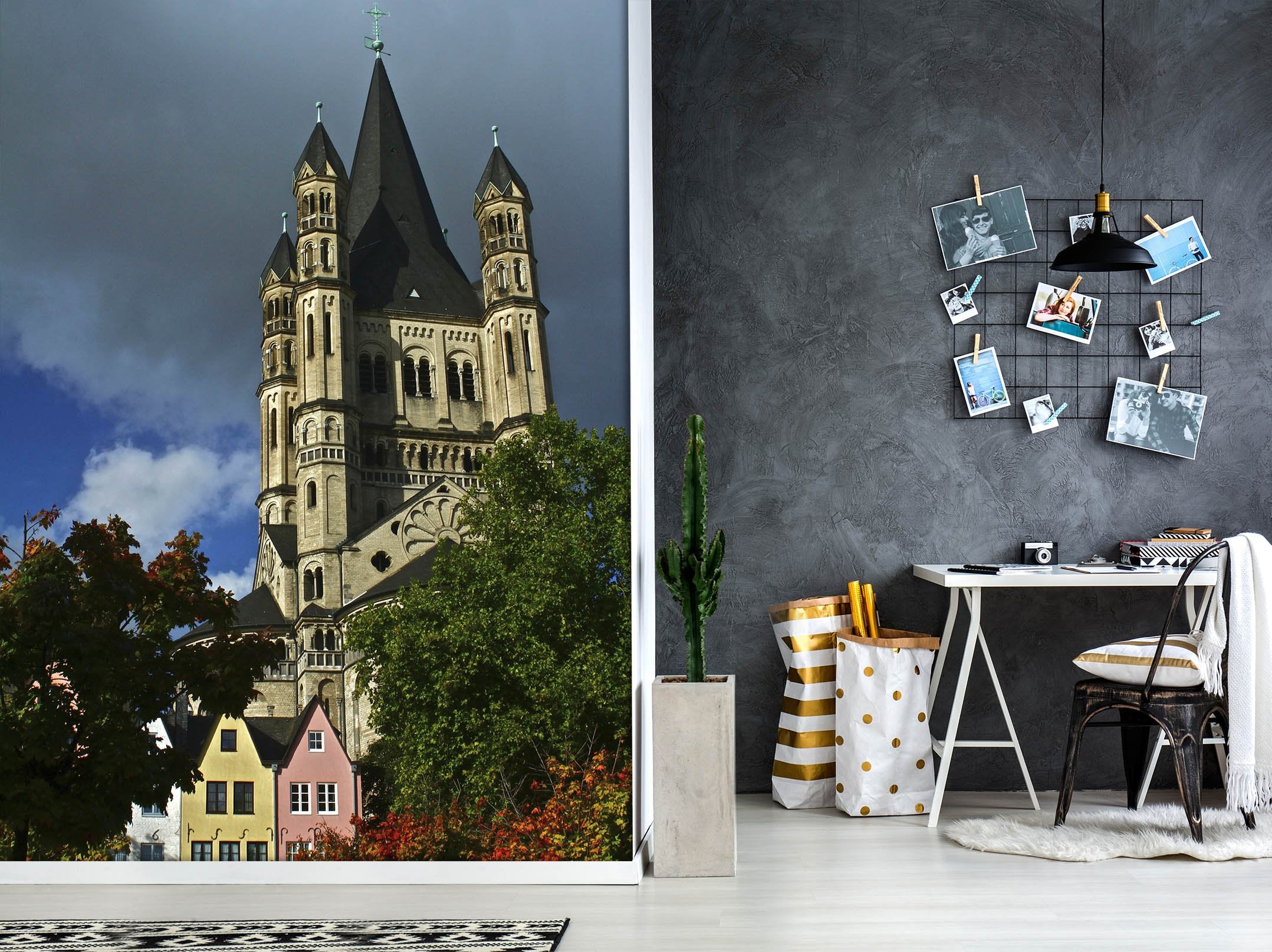 3D Alpine Castle 1402 Kathy Barefield Wall Mural Wall Murals Wallpaper AJ Wallpaper