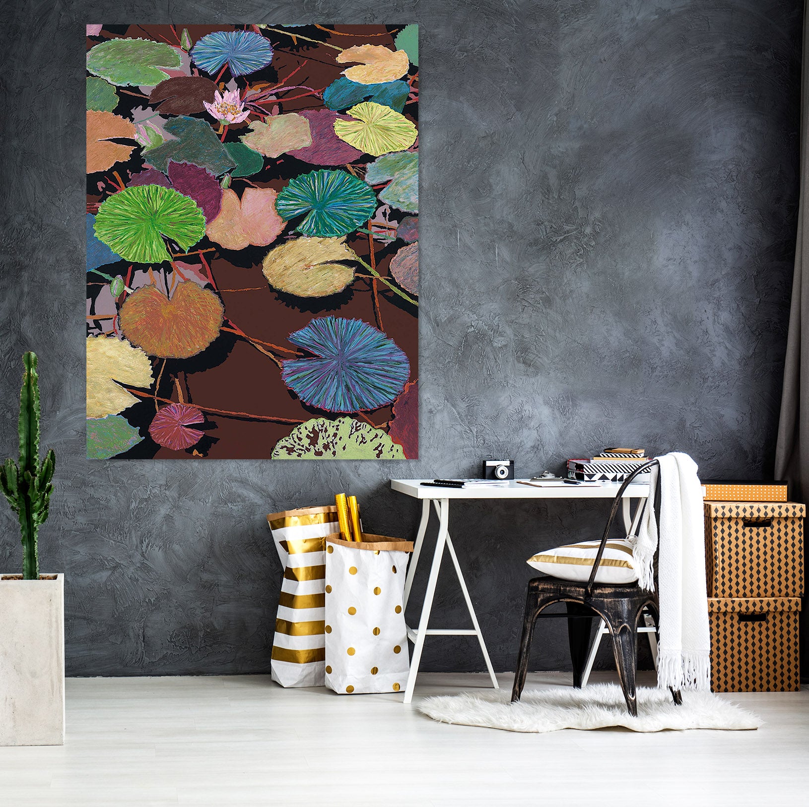 3D Muddy Waters 306 Allan P. Friedlander Wall Sticker