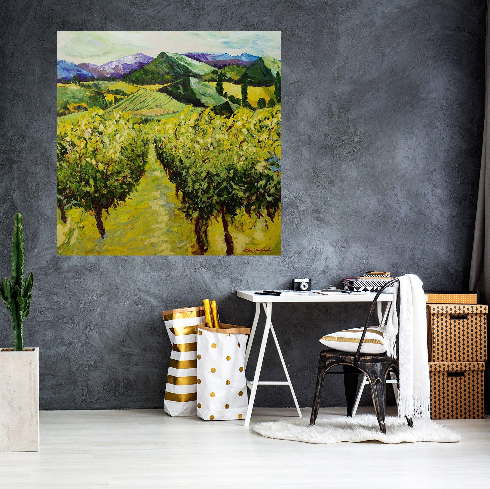 3D Green Tree 139 Allan P. Friedlander Wall Sticker