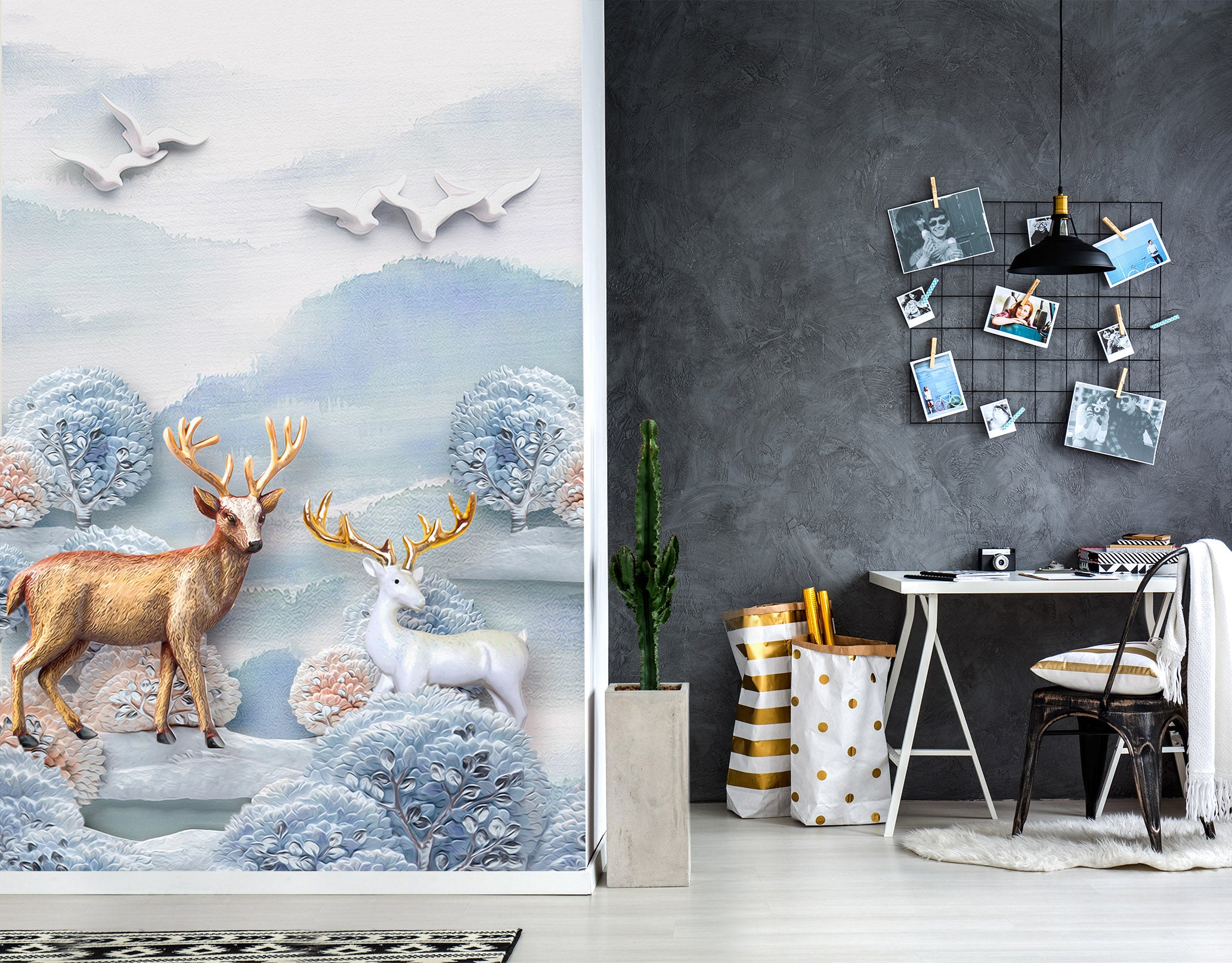 3D Fawn River 1804 Wall Murals