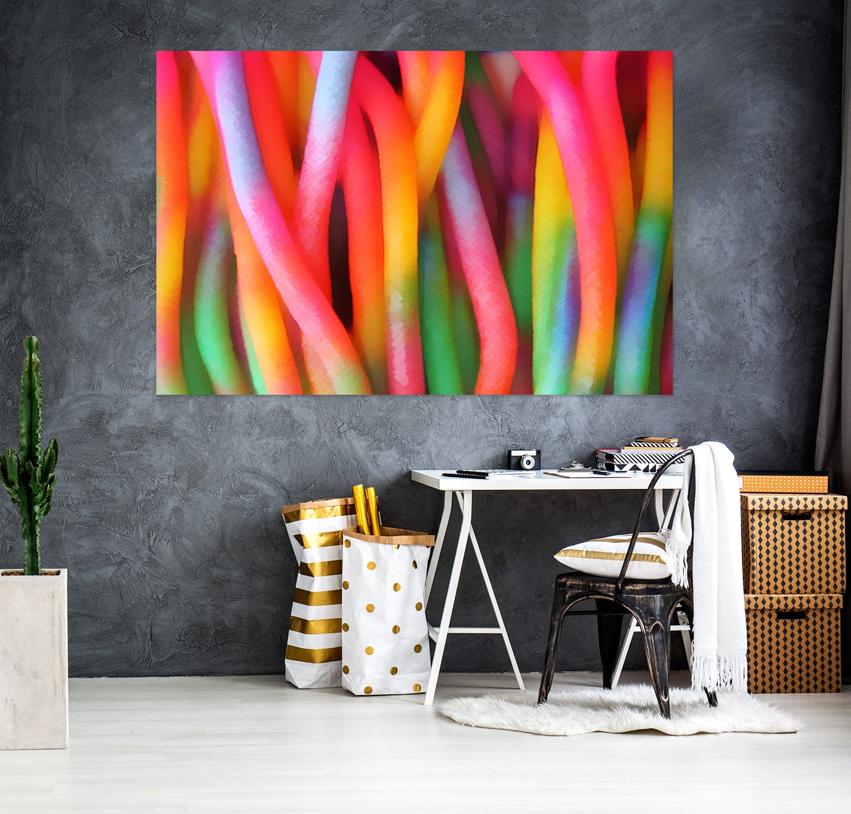 3D Color Bars 71108 Shandra Smith Wall Sticker