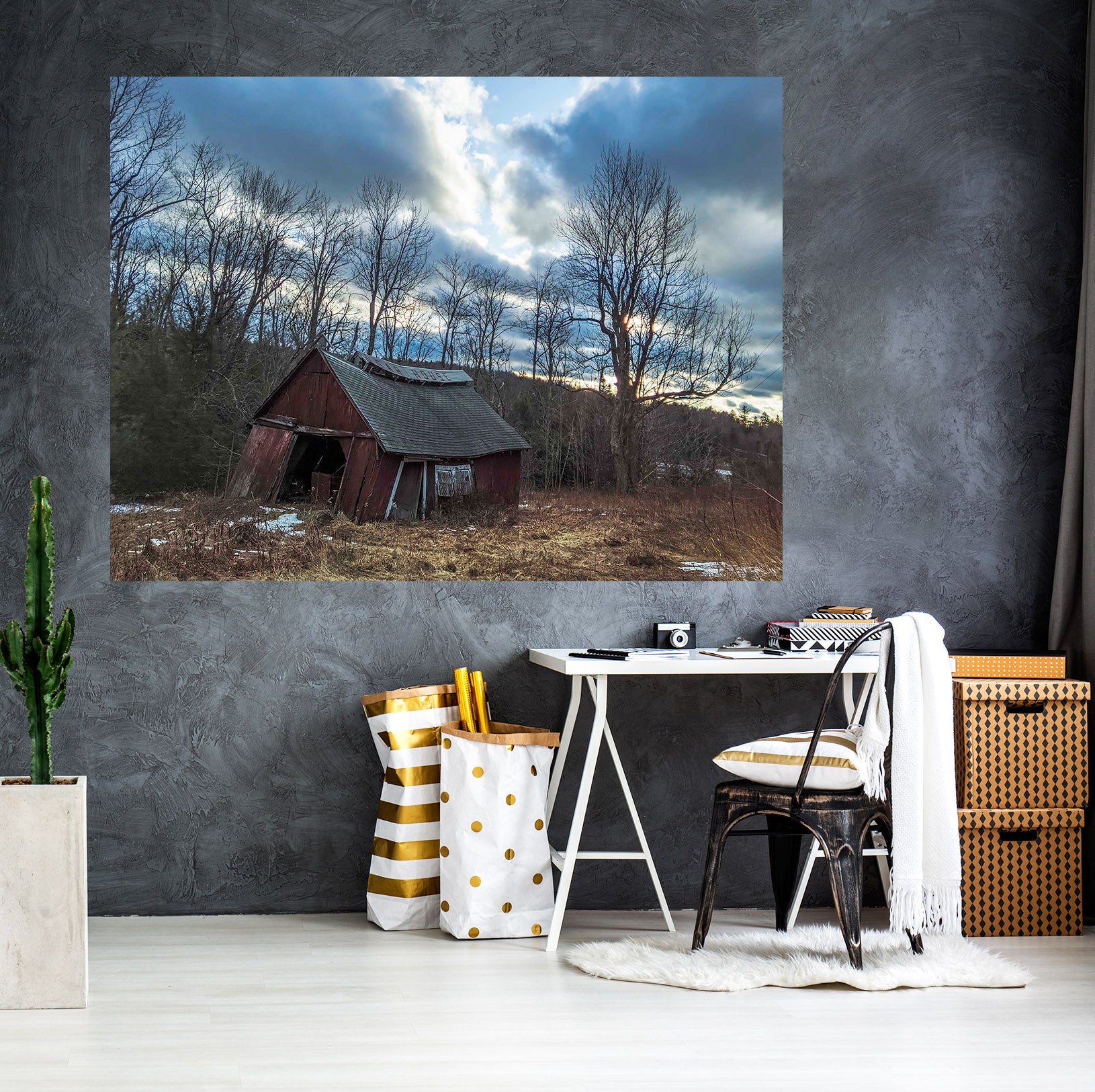 3D Desert House 123 Jerry LoFaro Wall Sticker