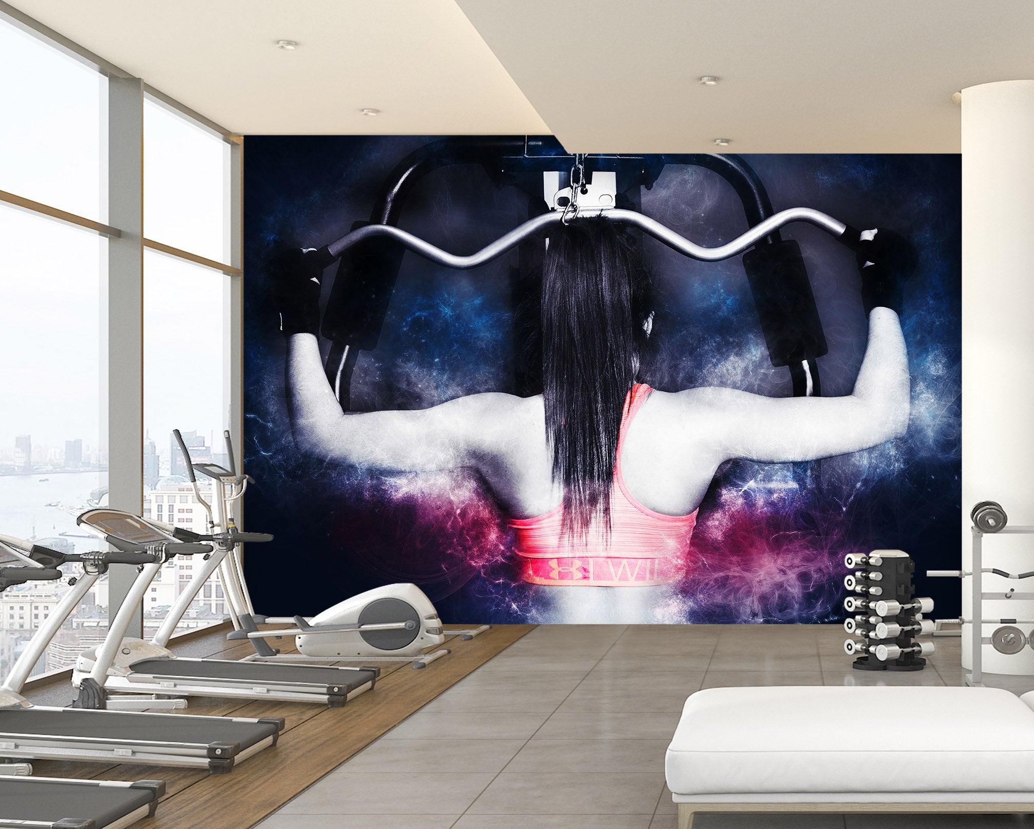 3D Arm Machine 321 Wall Murals