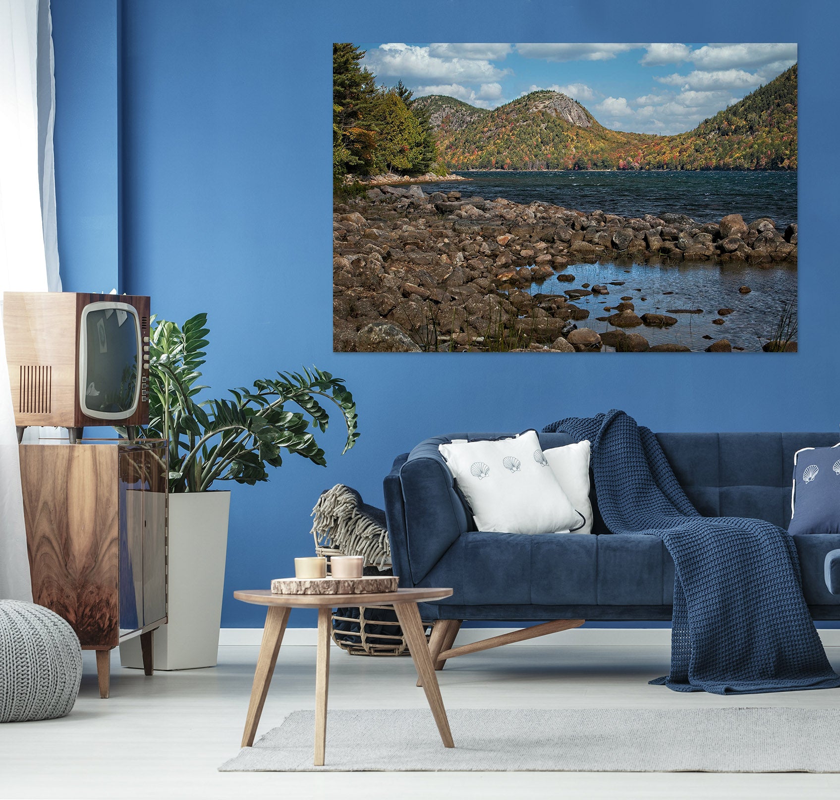 3D Mountain Stream 62115 Kathy Barefield Wall Sticker