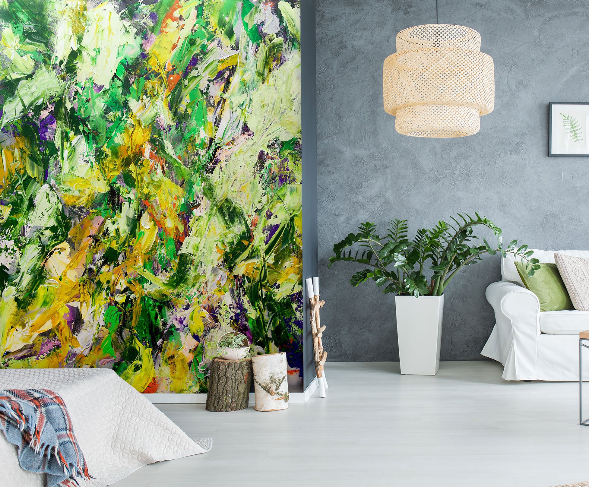 3D Summer Heat 276 Allan P. Friedlander Wall Mural Wall Murals