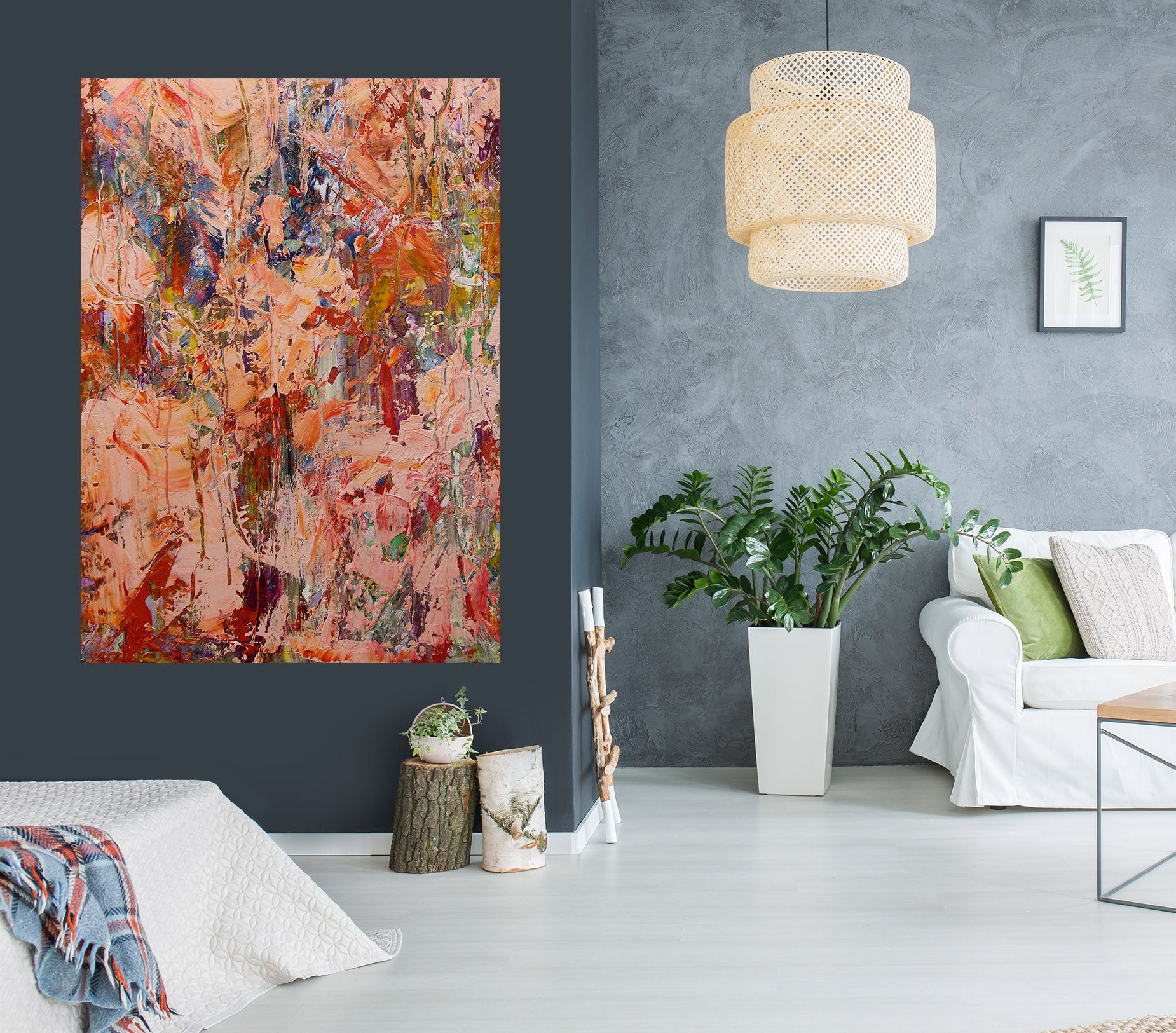 3D Abstract Art 289 Allan P. Friedlander Wall Sticker